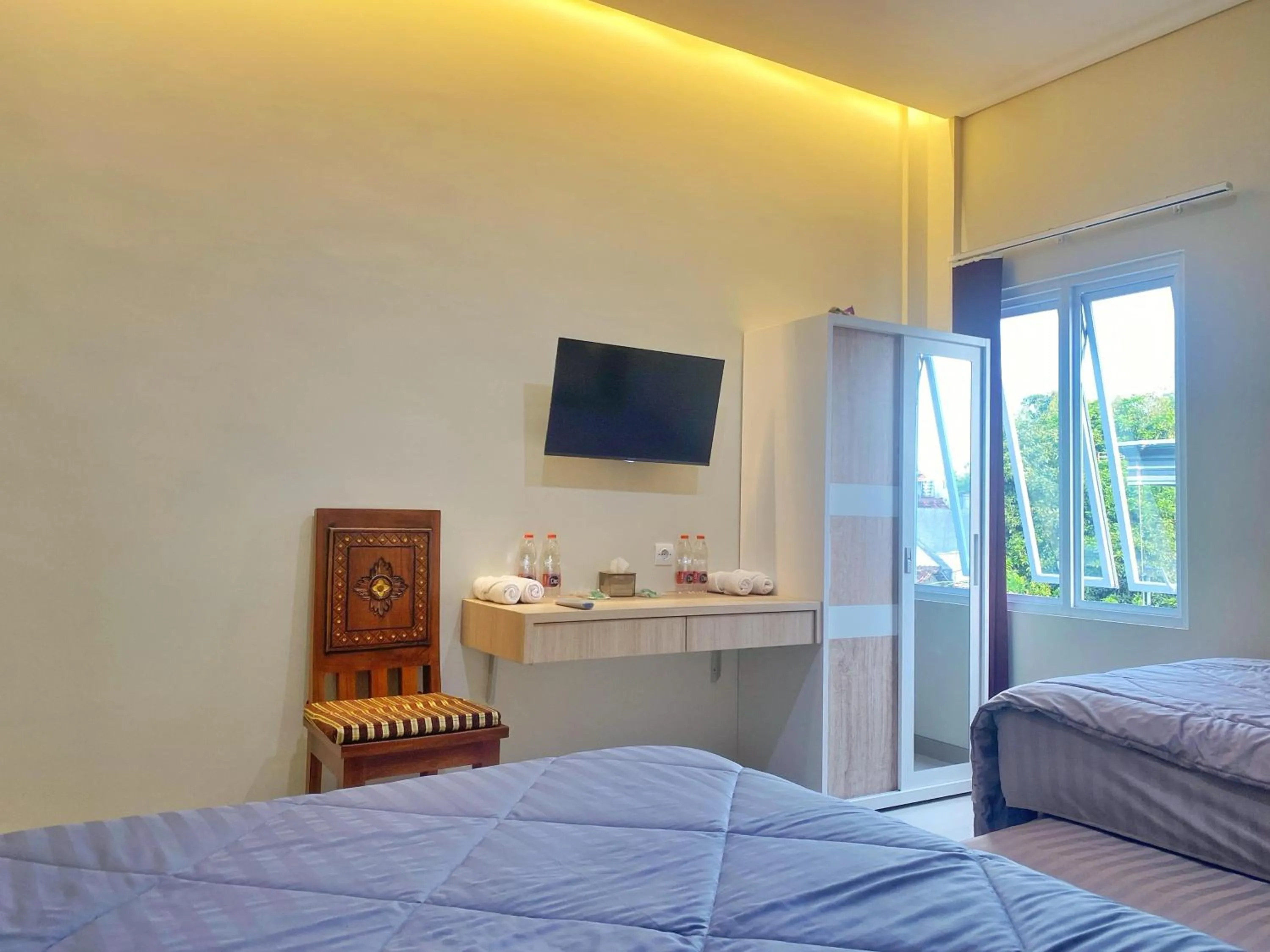 Bed in Nganjuk Family Guest House