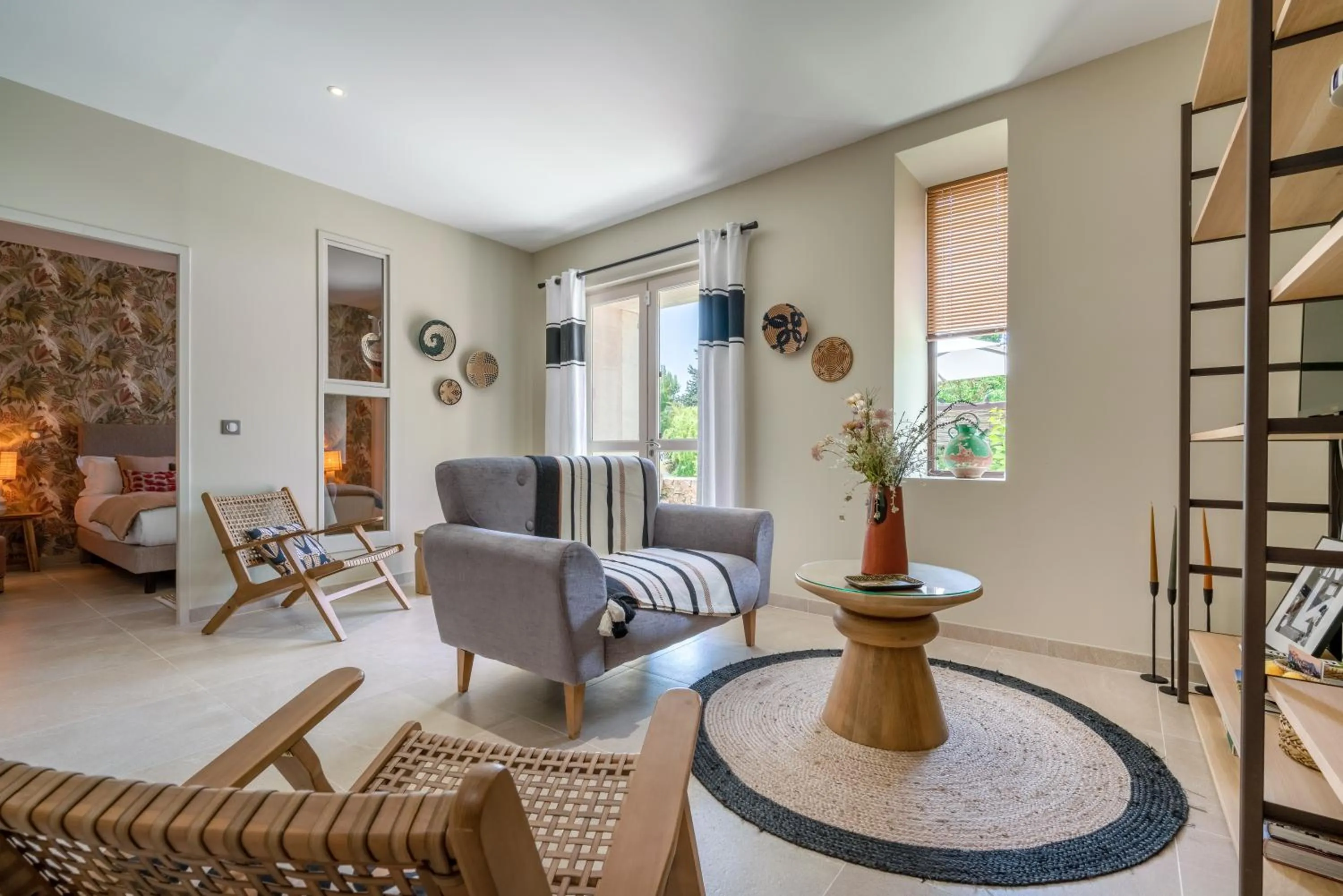 Living room in La Cour Des Sens