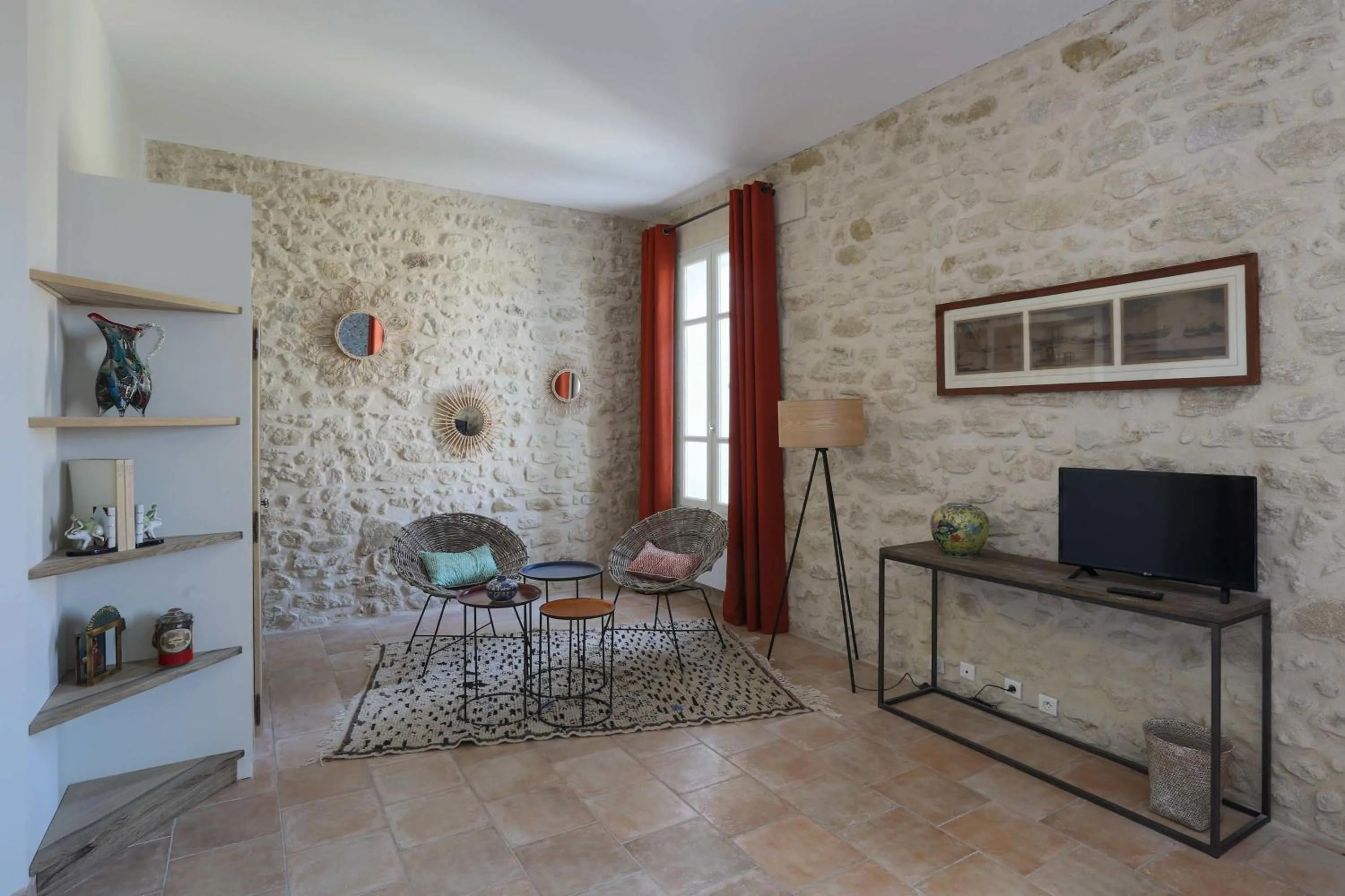 Bedroom in La Cour Des Sens