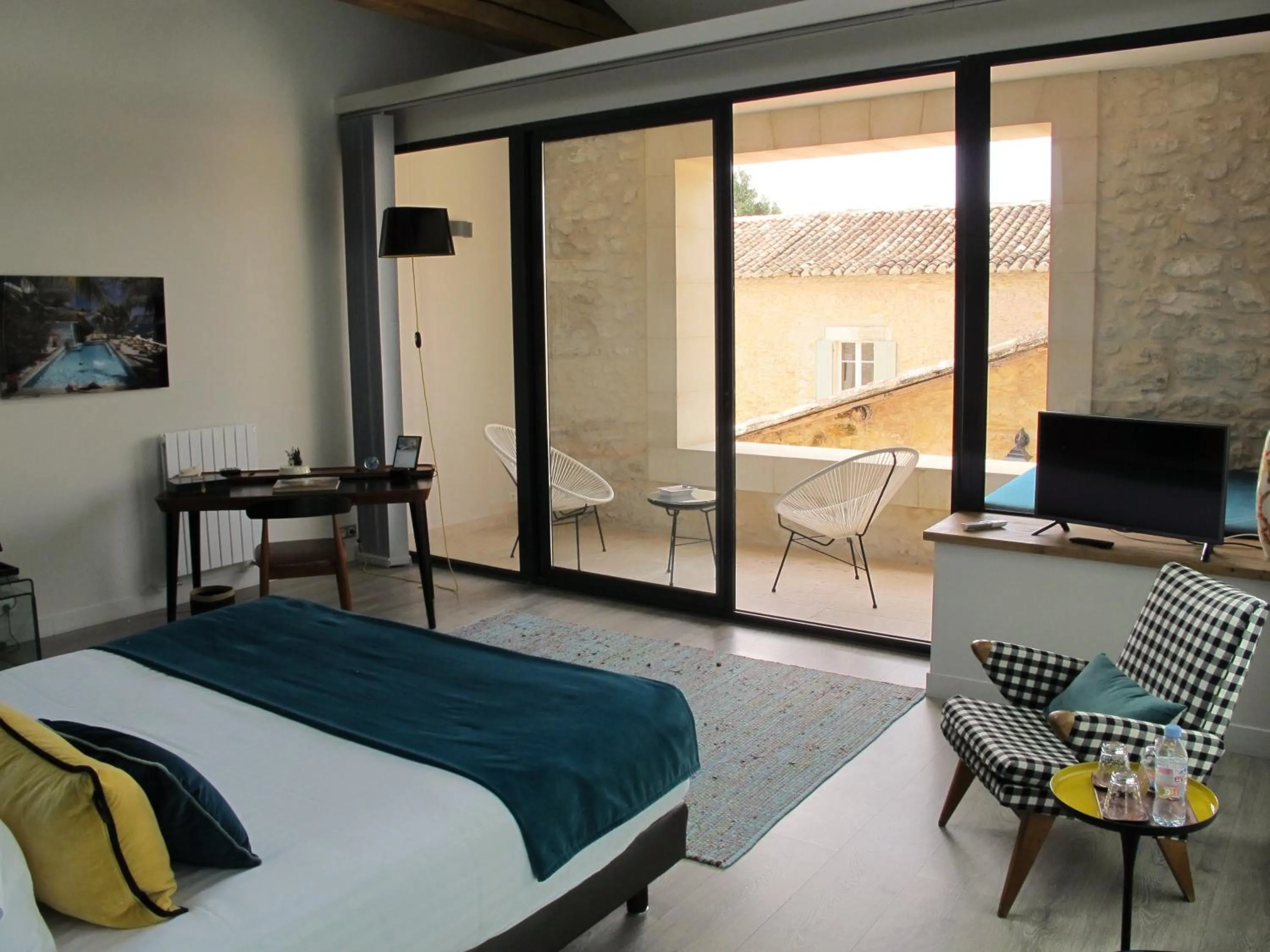 Balcony/Terrace in La Cour Des Sens