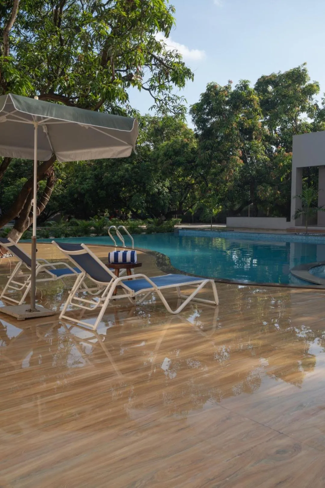 Swimming pool in Gir Aatithya Clarks Inn