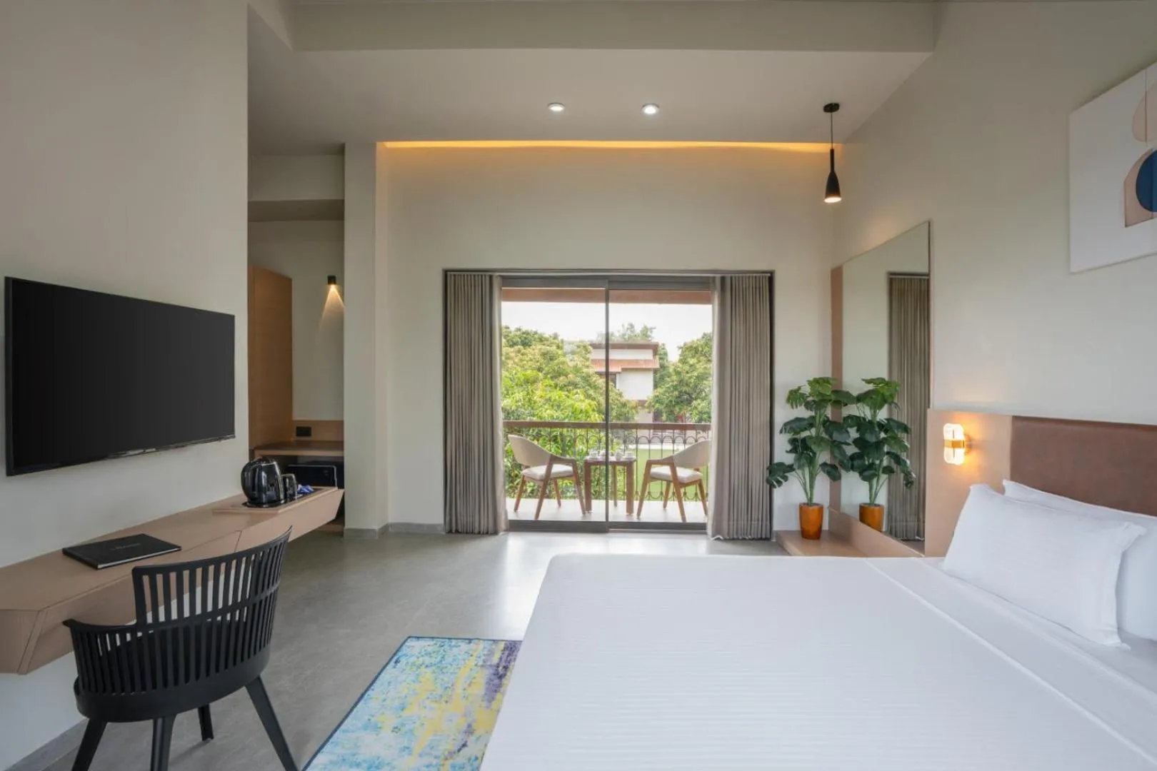 Bedroom, Bed in Gir Aatithya Clarks Inn
