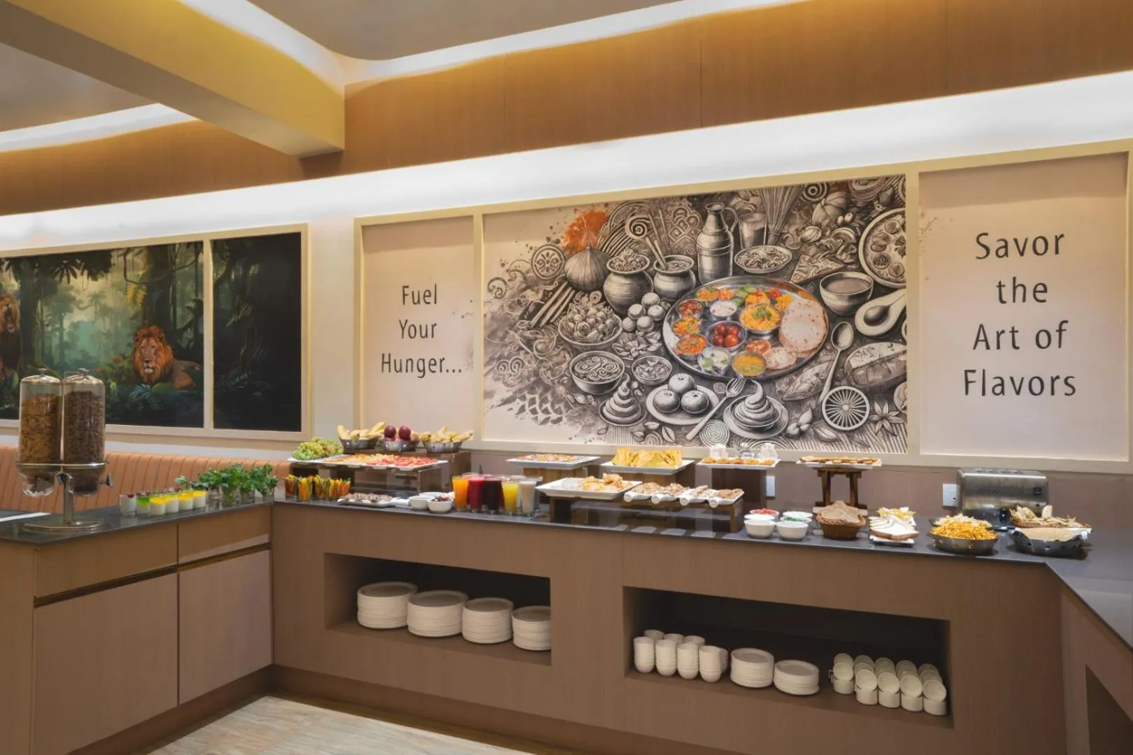 Food in Gir Aatithya Clarks Inn