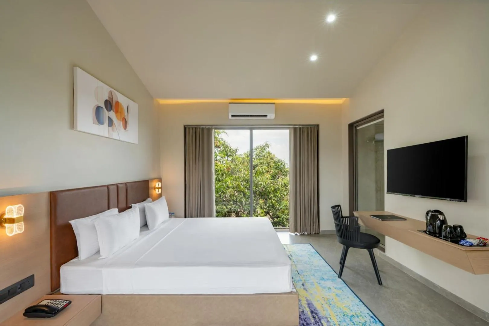 Bedroom, Bed in Gir Aatithya Clarks Inn
