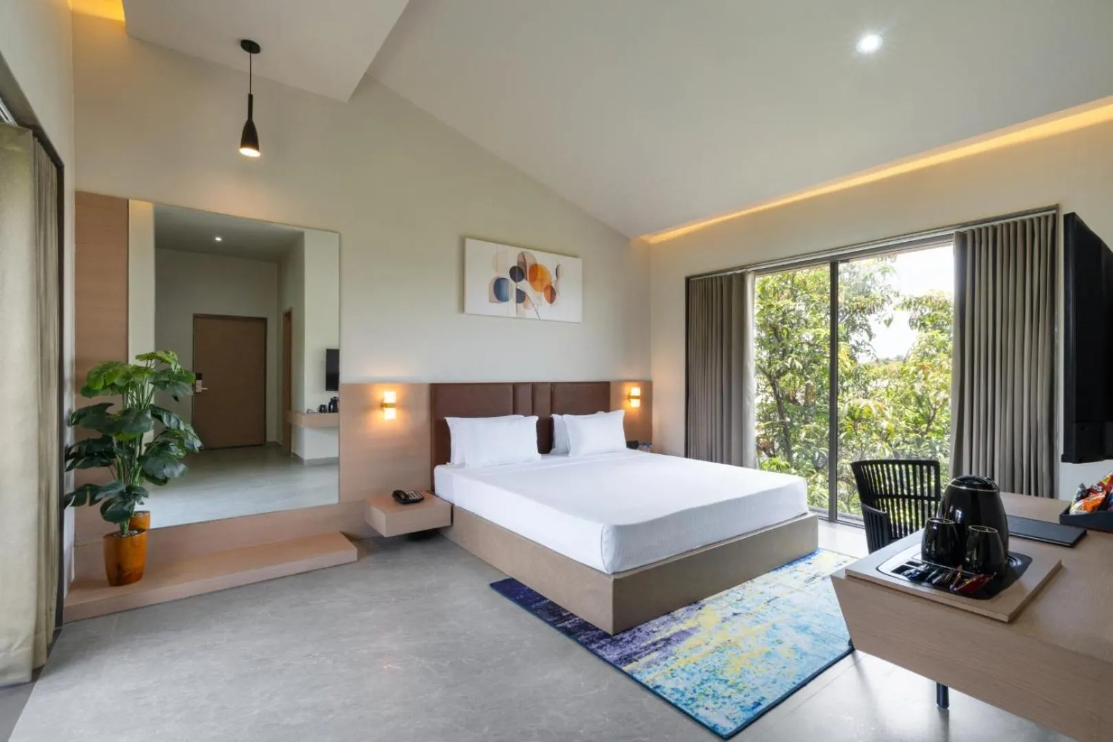Bedroom, Bed in Gir Aatithya Clarks Inn