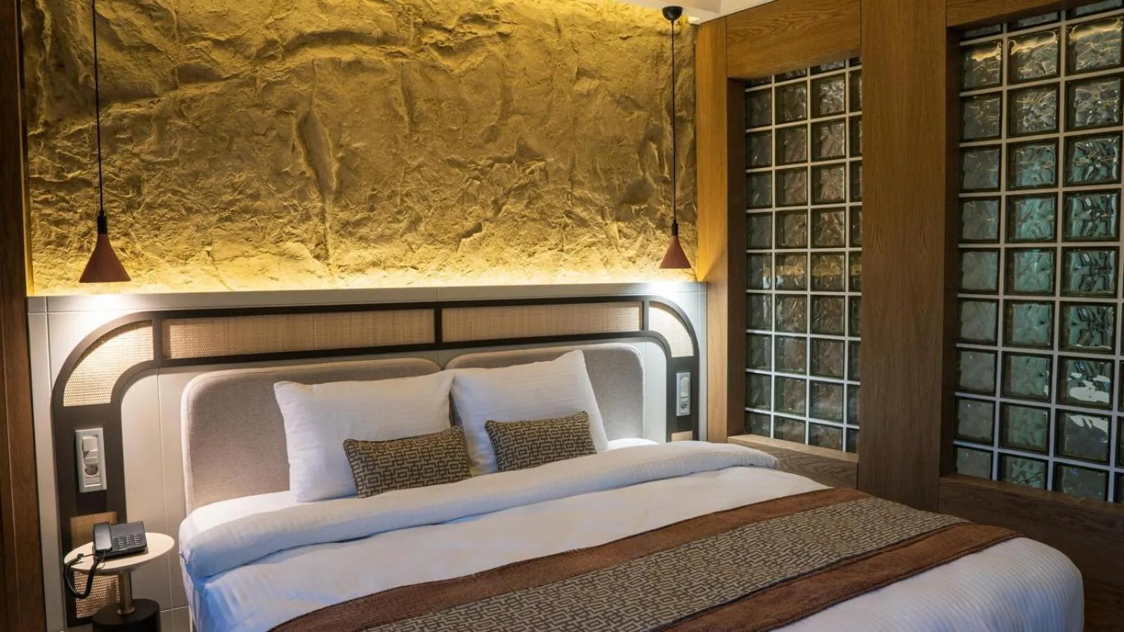 Bed in Rempart Hotel