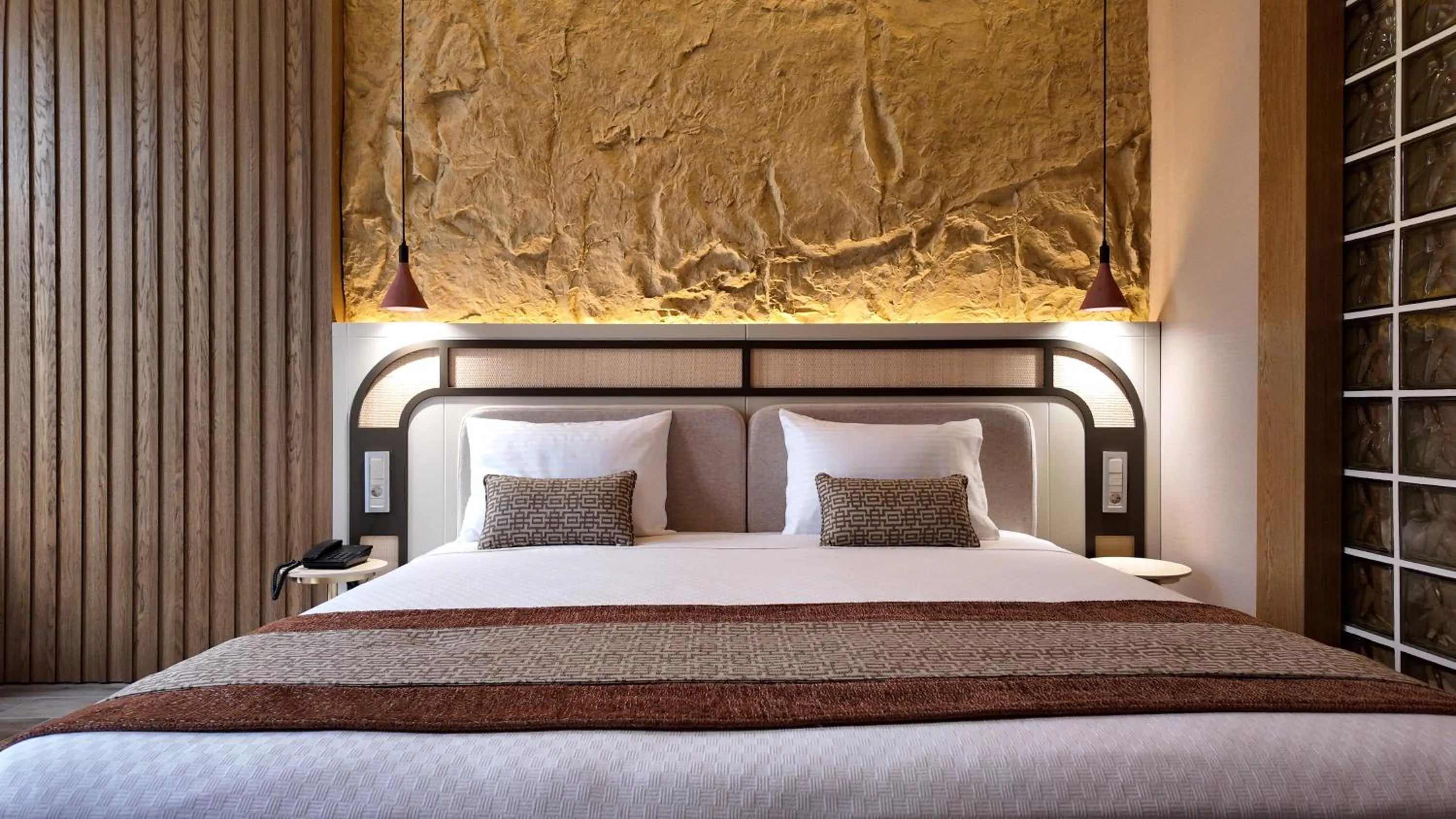 Bed in Rempart Hotel