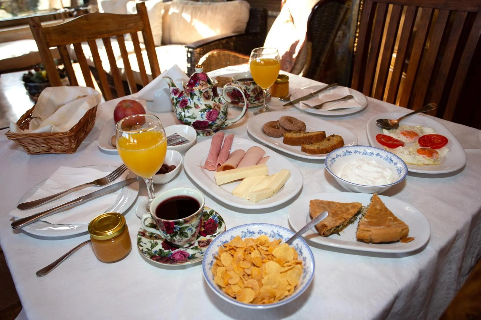 Breakfast in Archontiko Fiamegou Hotel&Spa