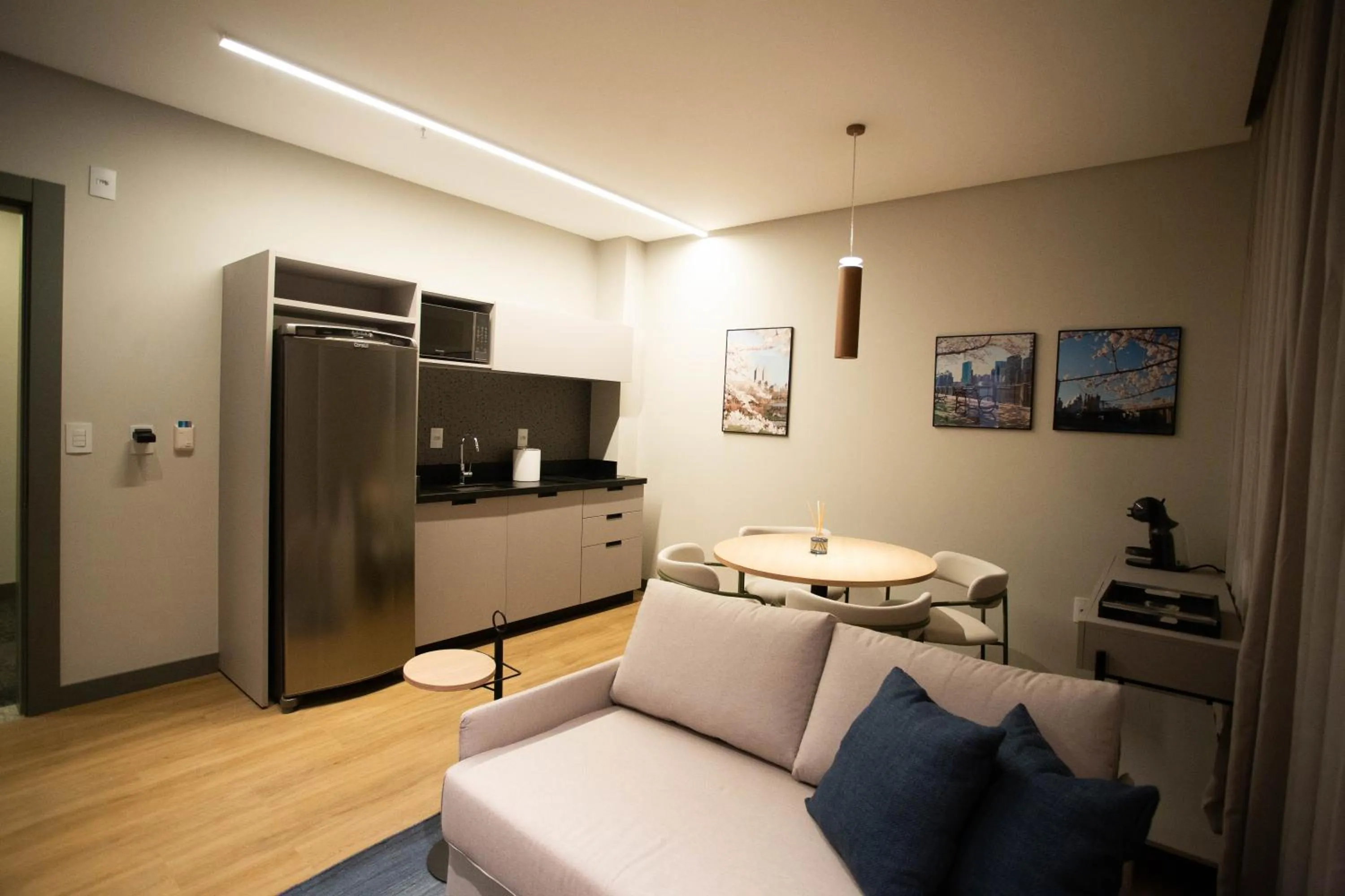 Kitchen or kitchenette in Nobile Grand Itapema