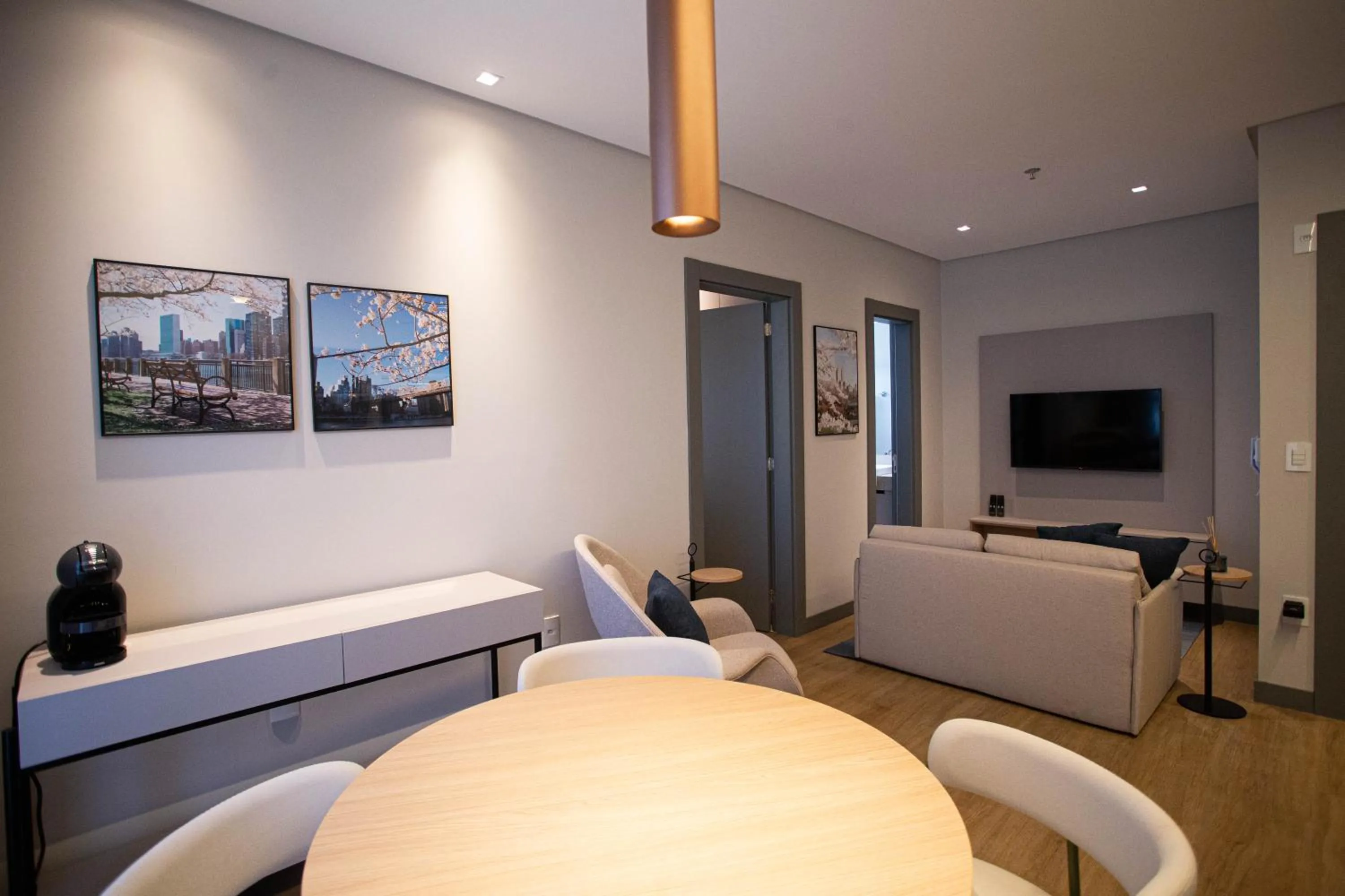 Kitchen or kitchenette in Nobile Grand Itapema