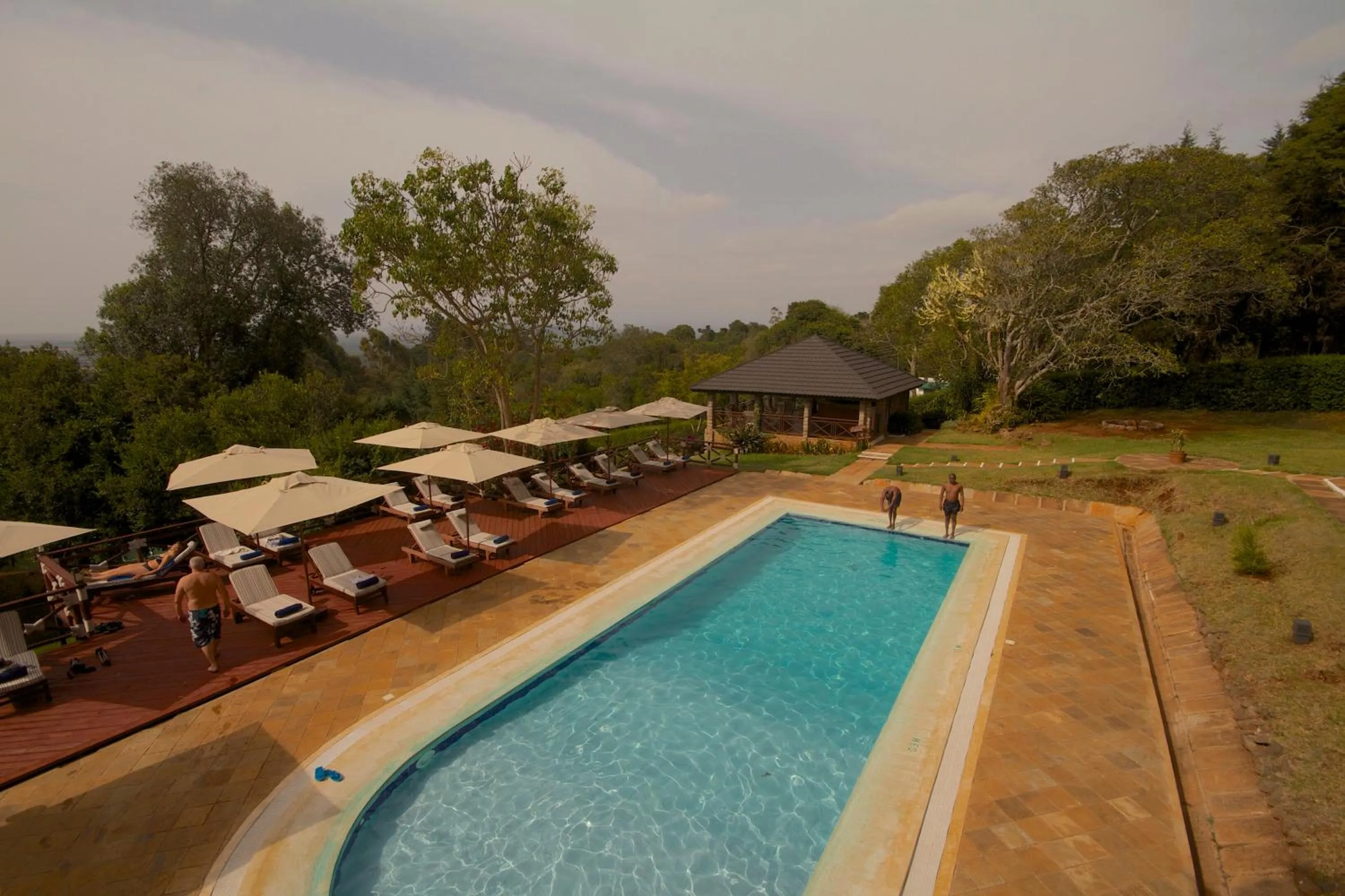 Swimming pool in The Aberdare Country Club