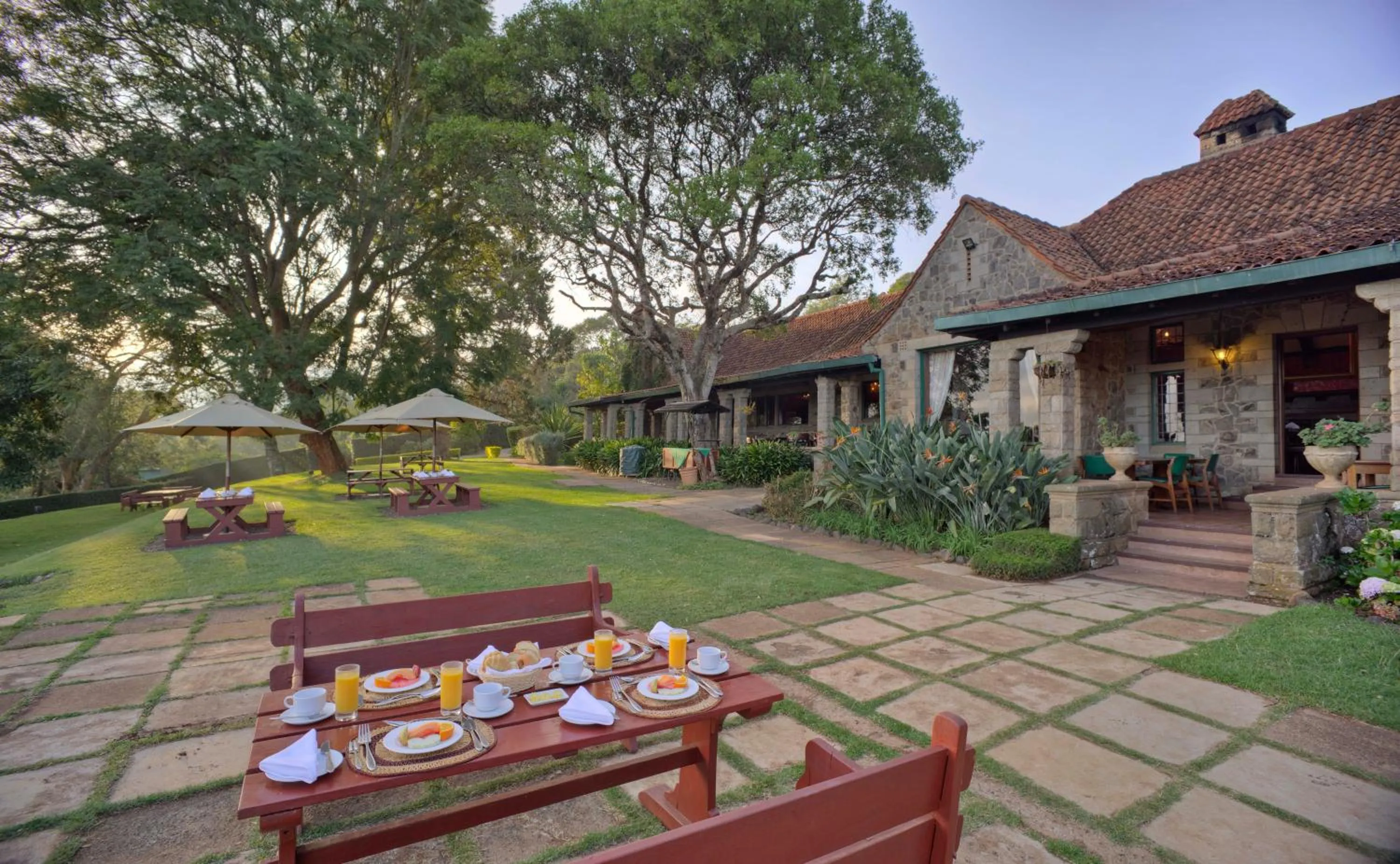 Property building in The Aberdare Country Club