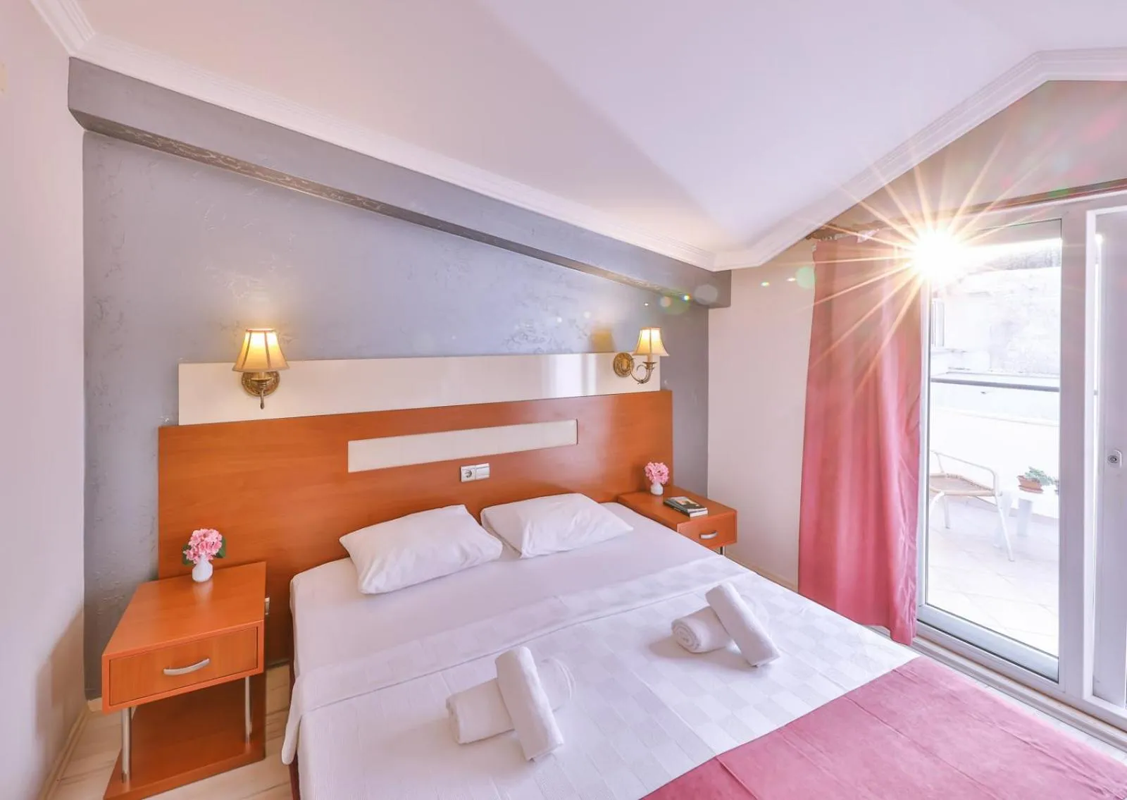 Photo of the whole room, Bed in Kas Bilgin Hotel