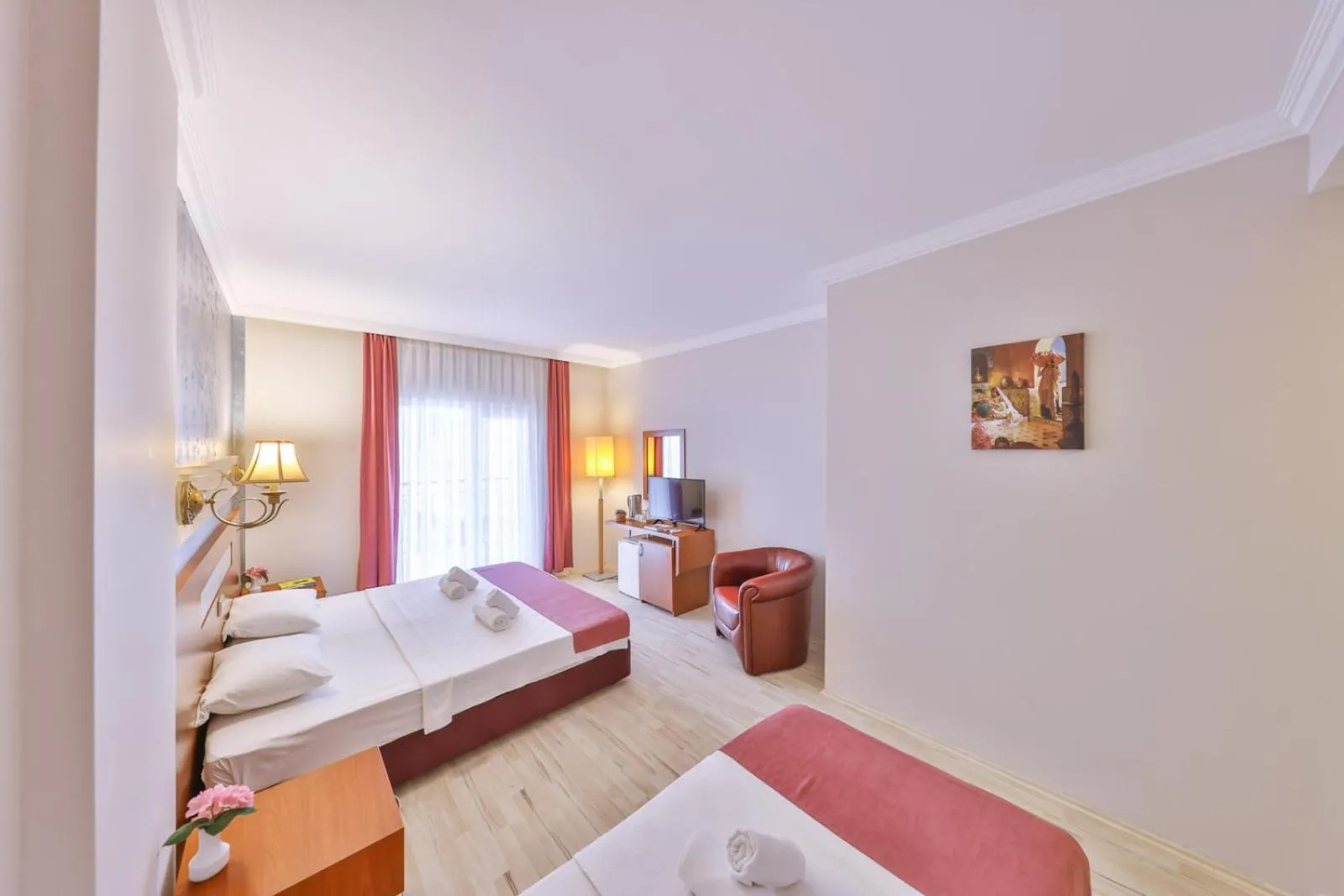 Photo of the whole room, Bed in Kas Bilgin Hotel