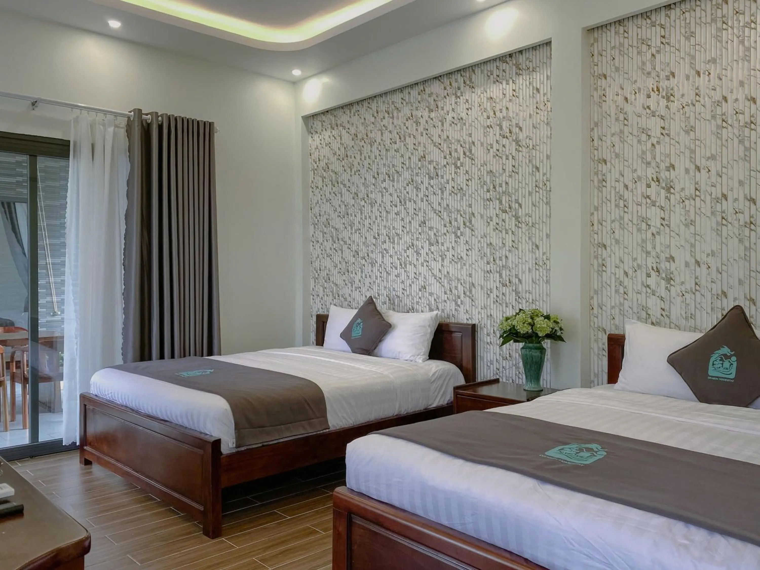 Photo of the whole room, Bed in Homestay Hà Tiên Dragon