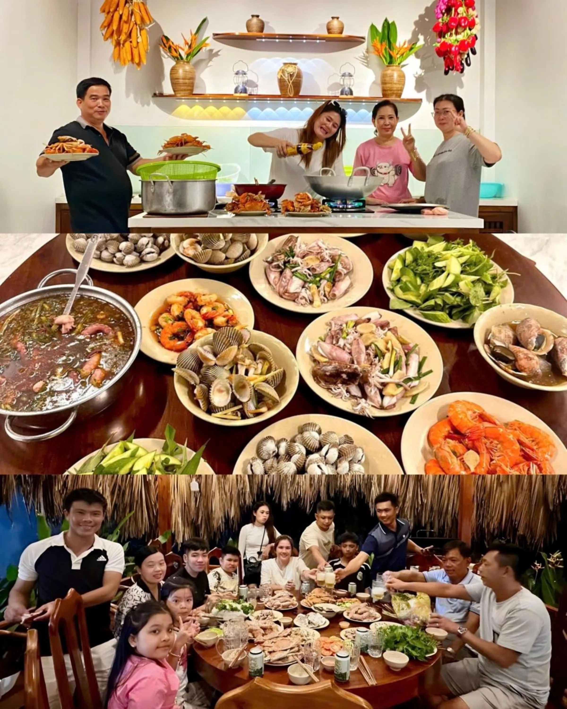 group of guests in Homestay Hà Tiên Dragon