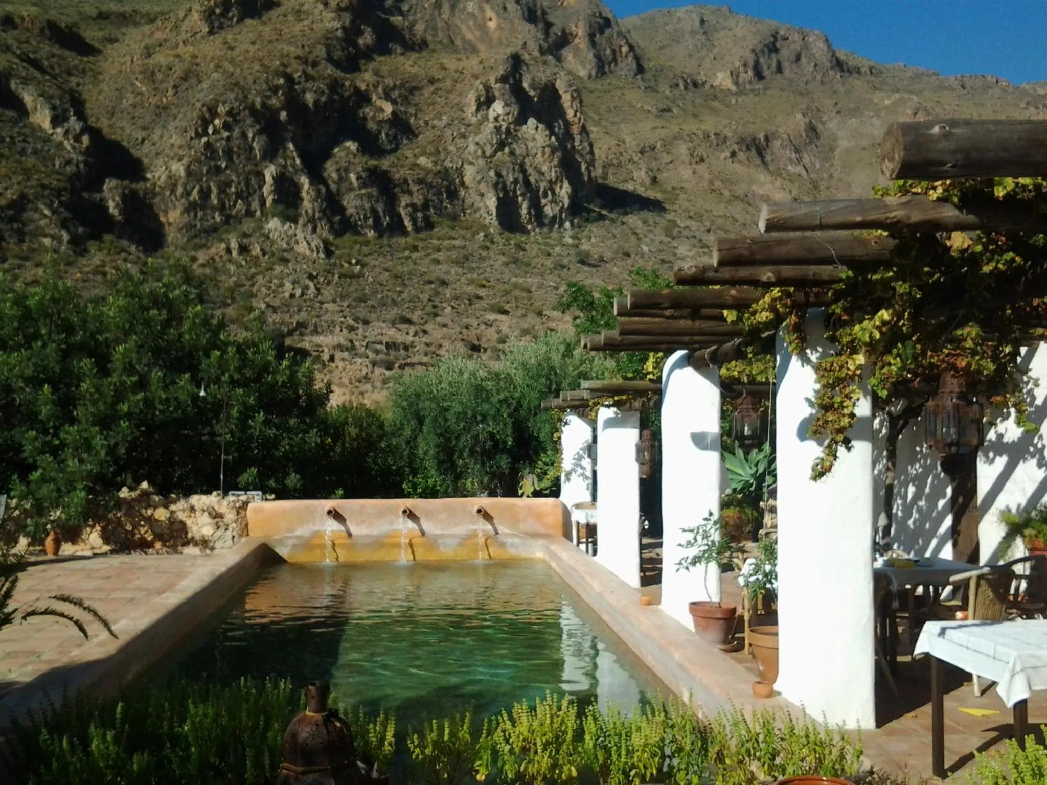 Swimming pool in Casa Rural Cortijo La Alberca