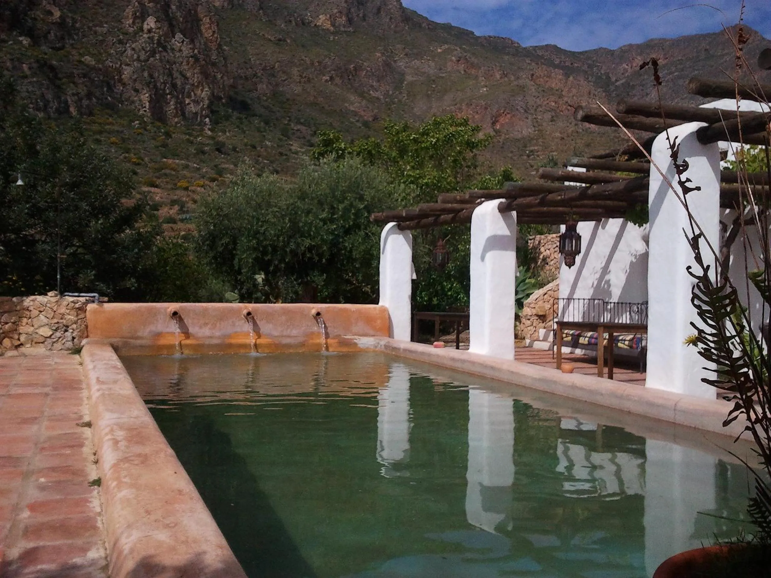 Swimming pool in Casa Rural Cortijo La Alberca