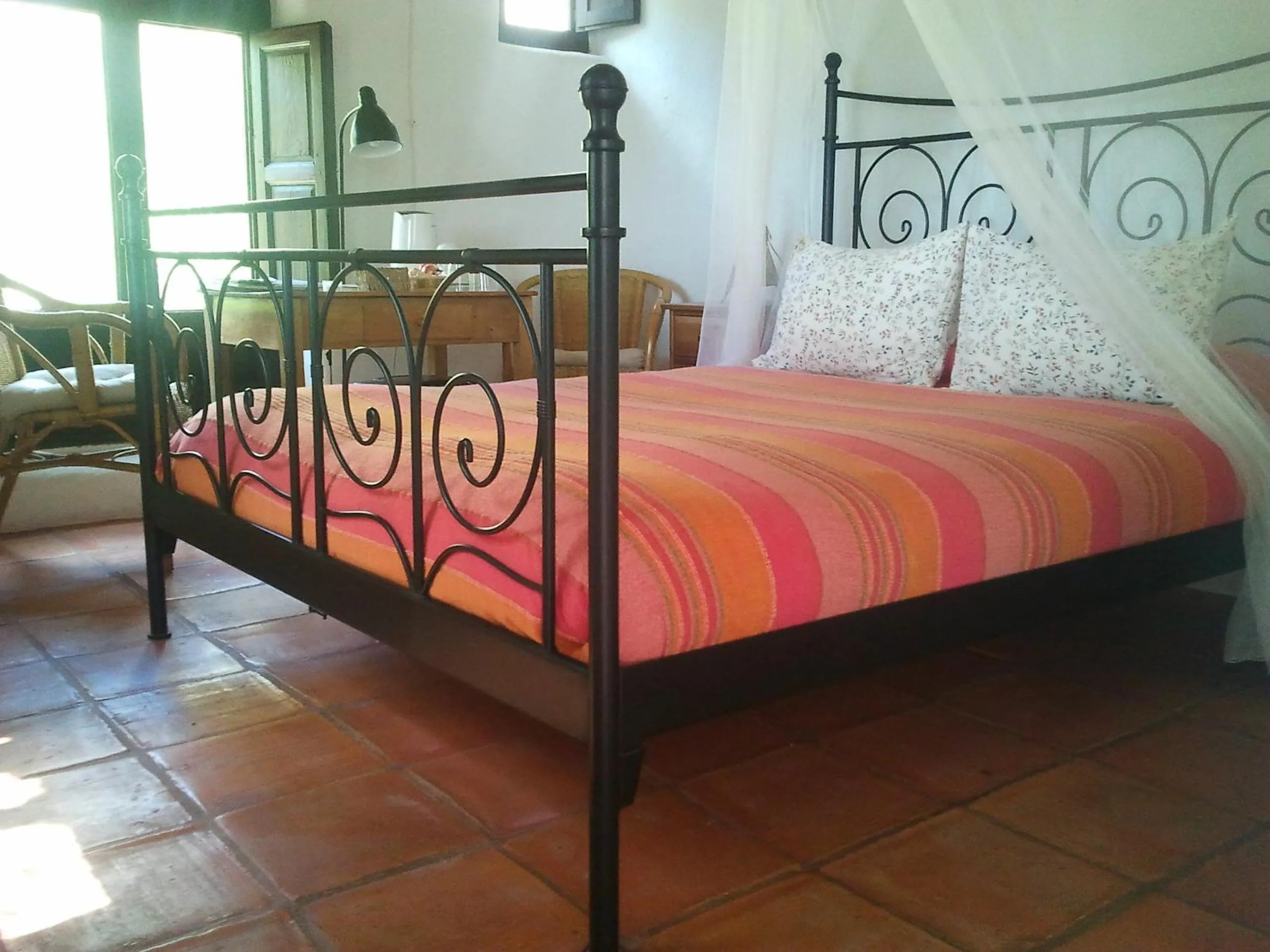 Bed in Casa Rural Cortijo La Alberca