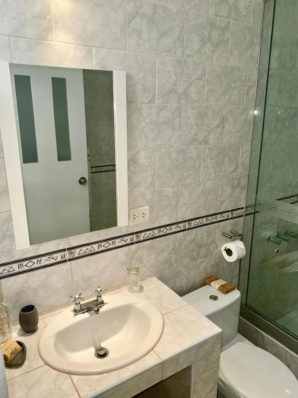 Shower in Wayqey Hotel