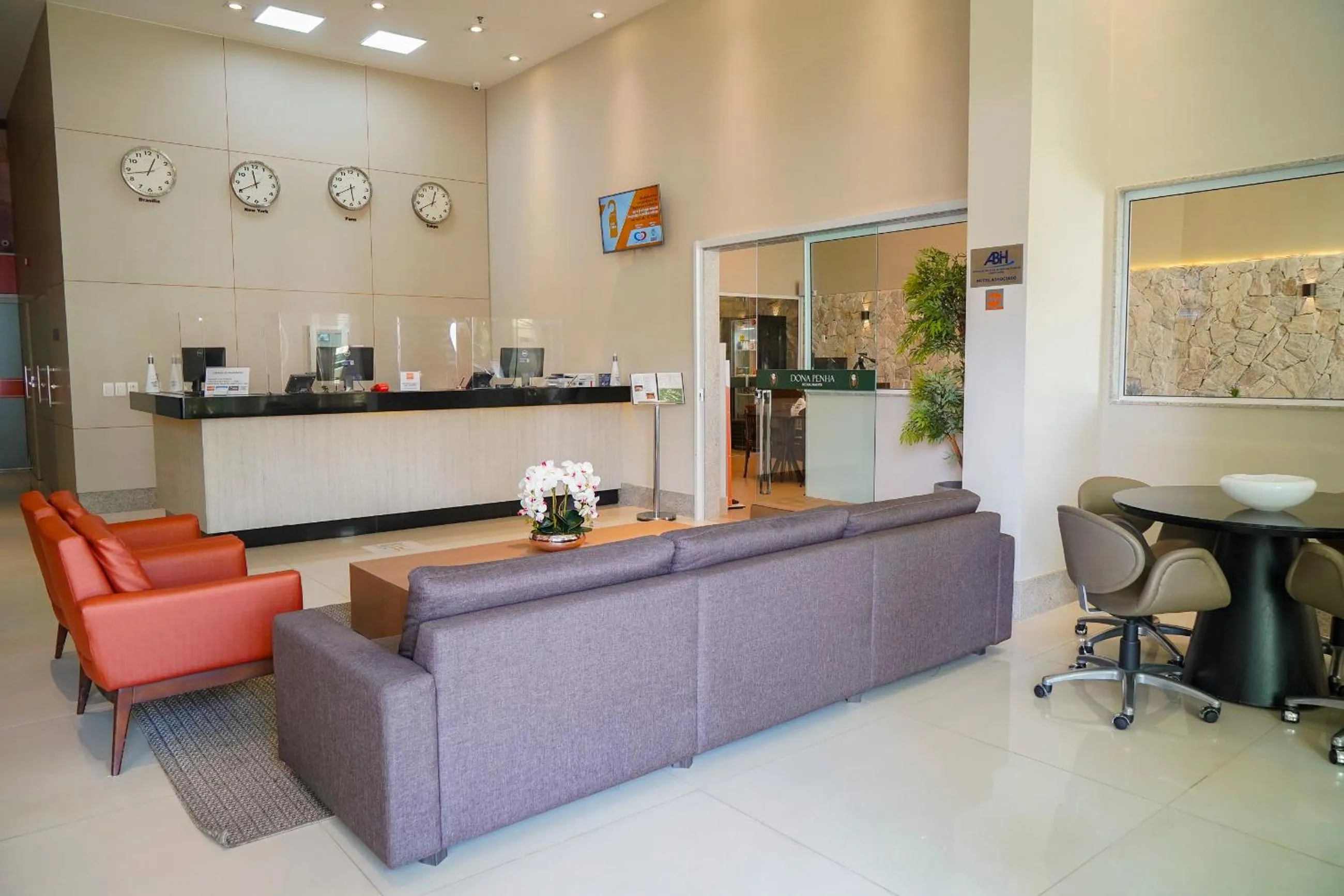 Lobby or reception in Transamerica Fit Vitória Reta da Penha