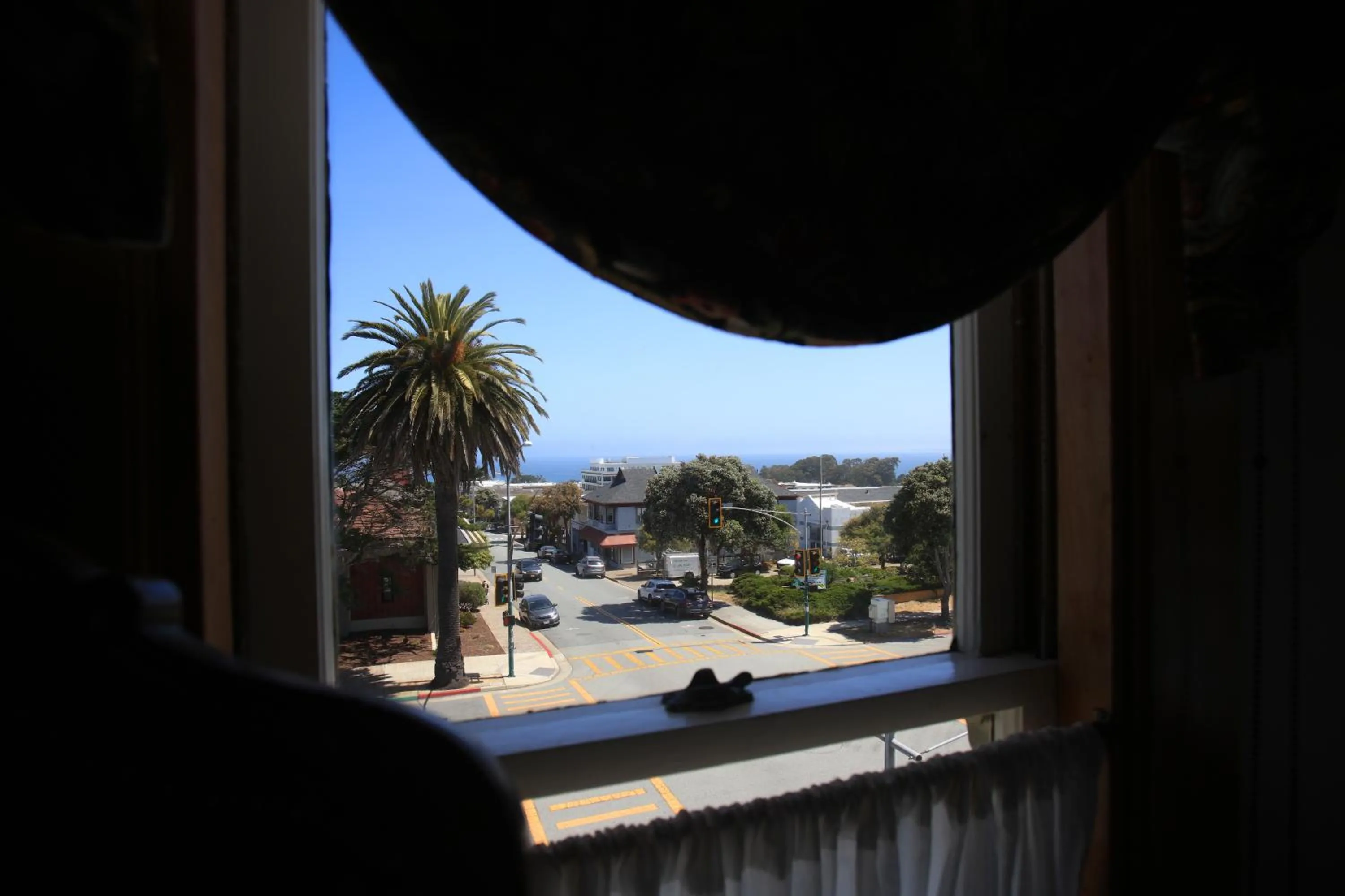 Queen Room with Sea View (Upstairs Room)  in The Charles Pacific Grove