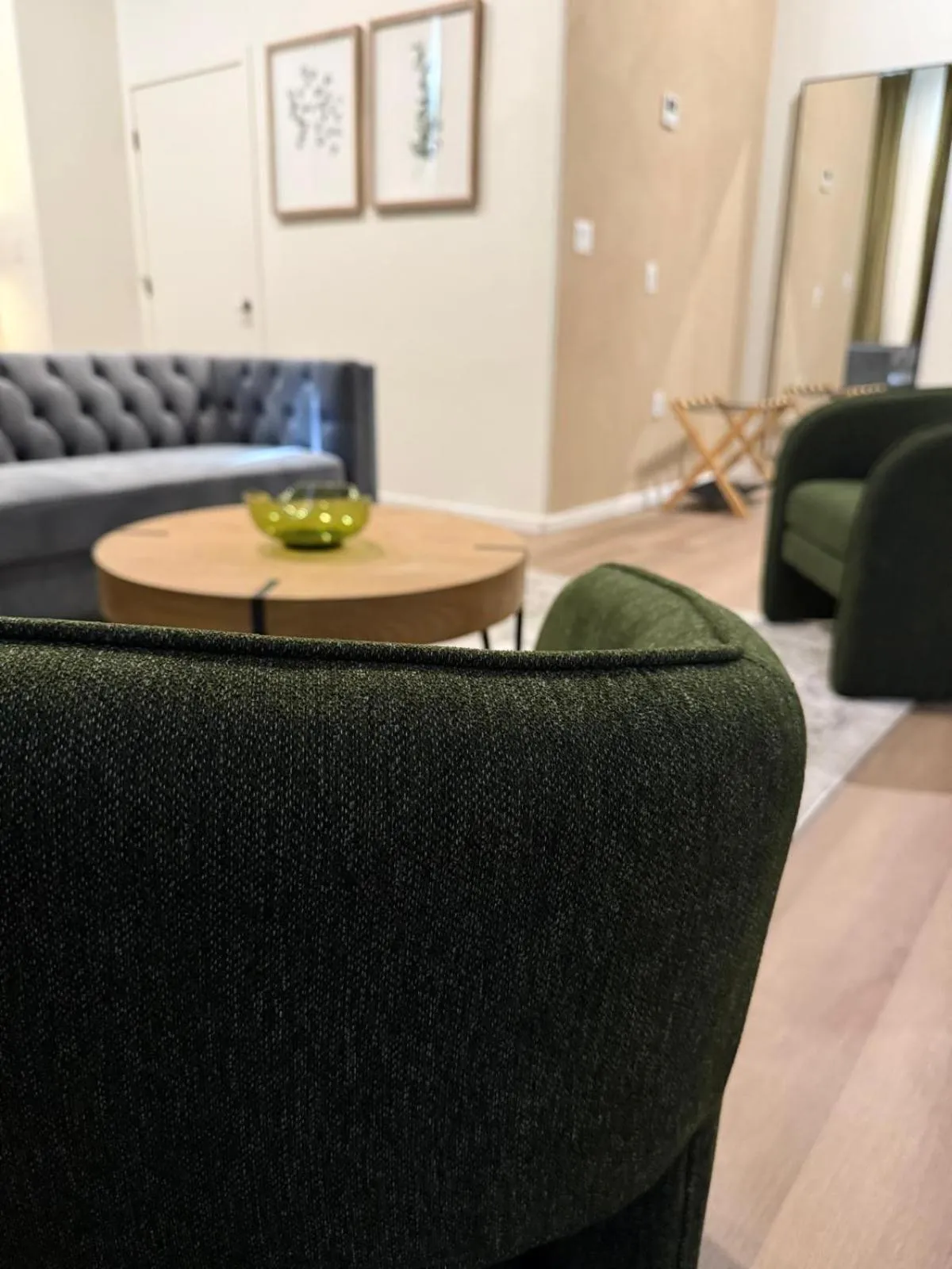 Seating area in Unicorn Zebra