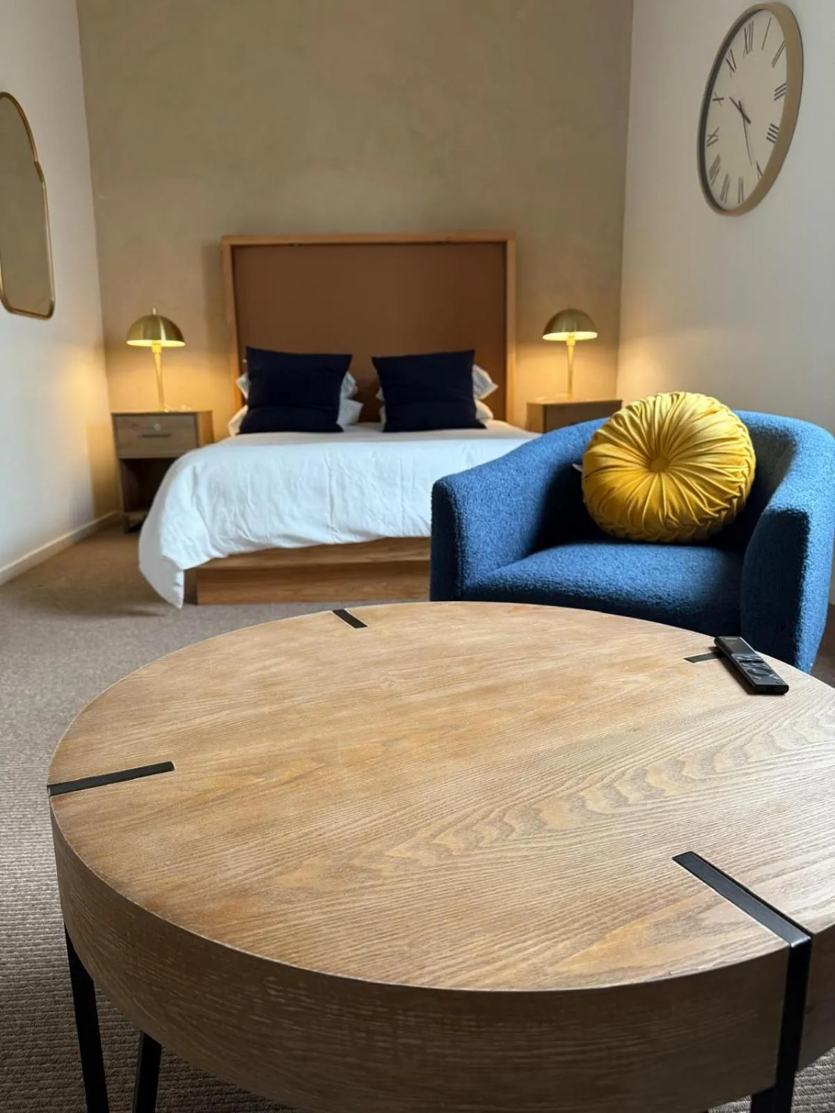 Bedroom, Bed in Unicorn Zebra