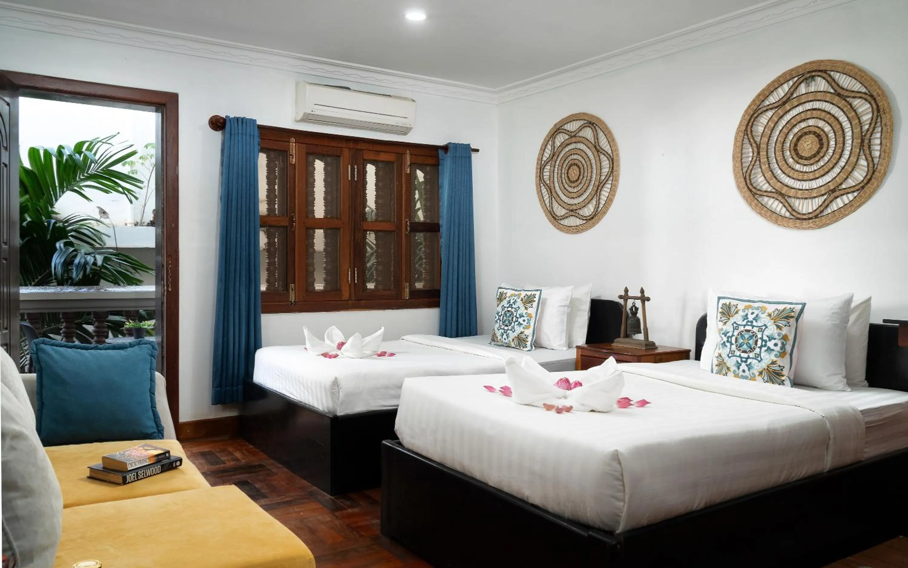 Bed in Siem Reap Center Hotel