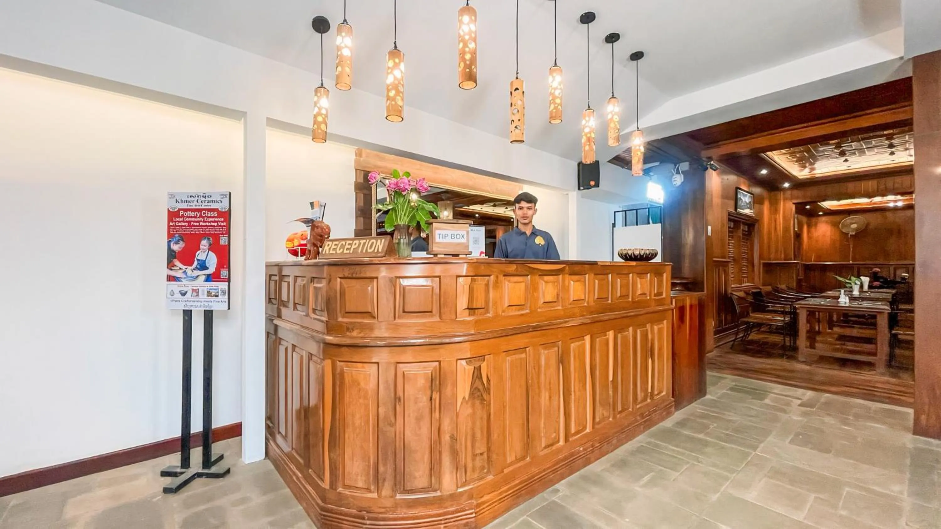 Lobby or reception in Hima Boutique