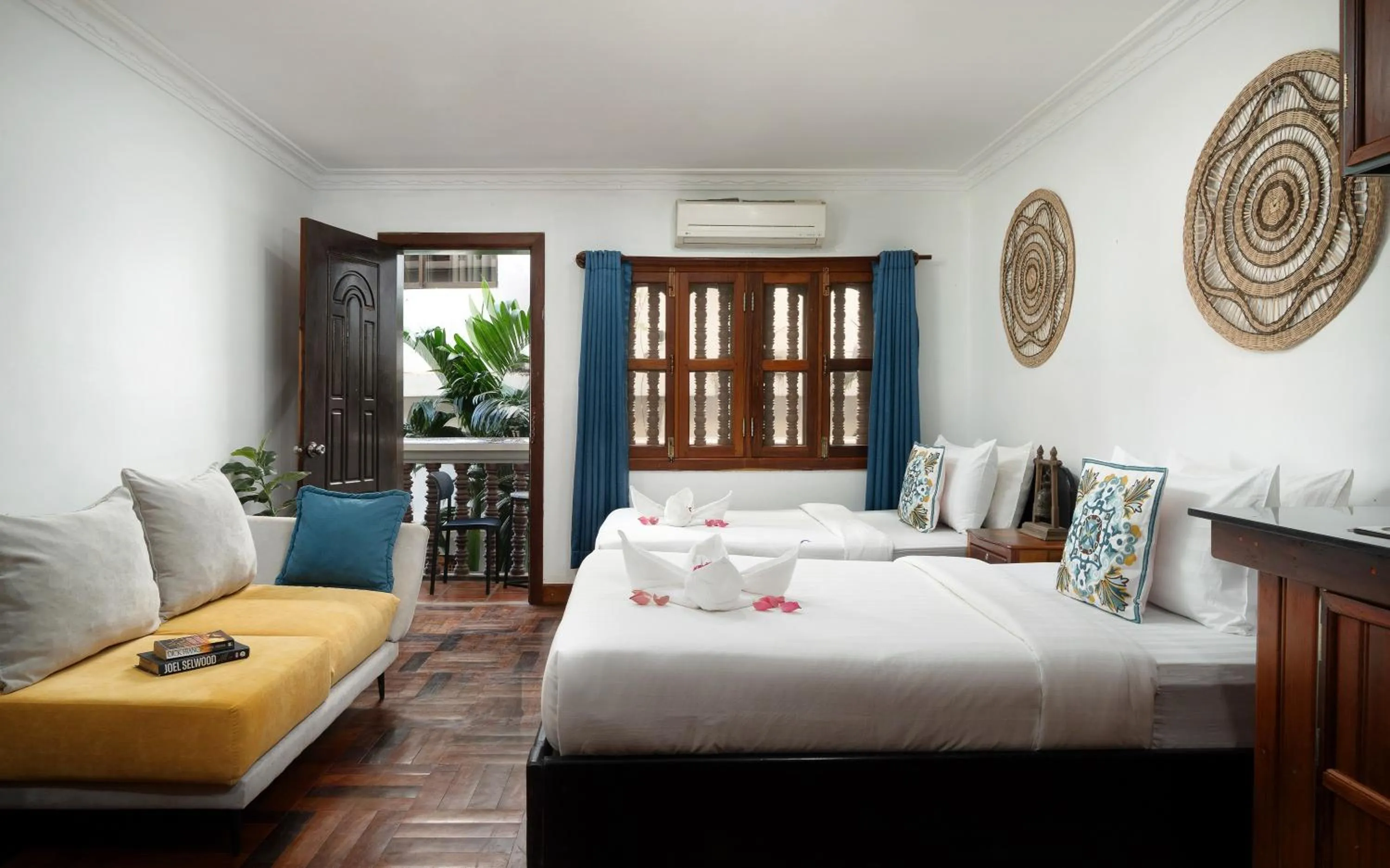 Bed in Siem Reap Center Hotel