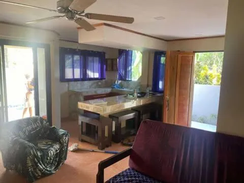 Kitchen or kitchenette in Siargao Sunset Bay Beach Villas