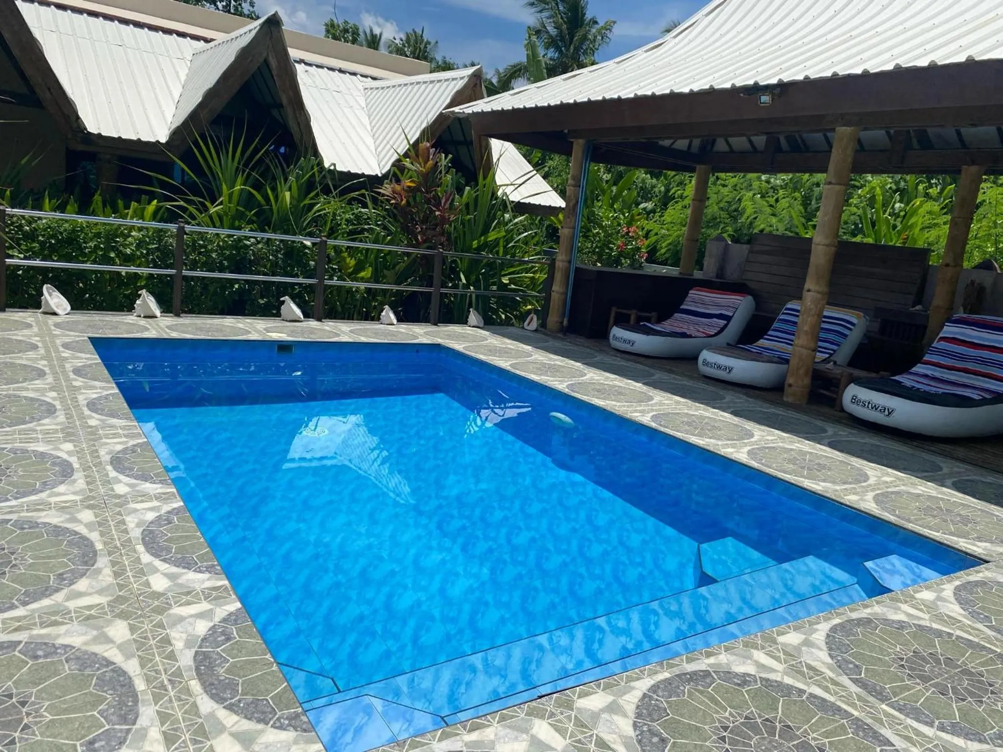 Patio in Siargao Sunset Bay Beach Villas