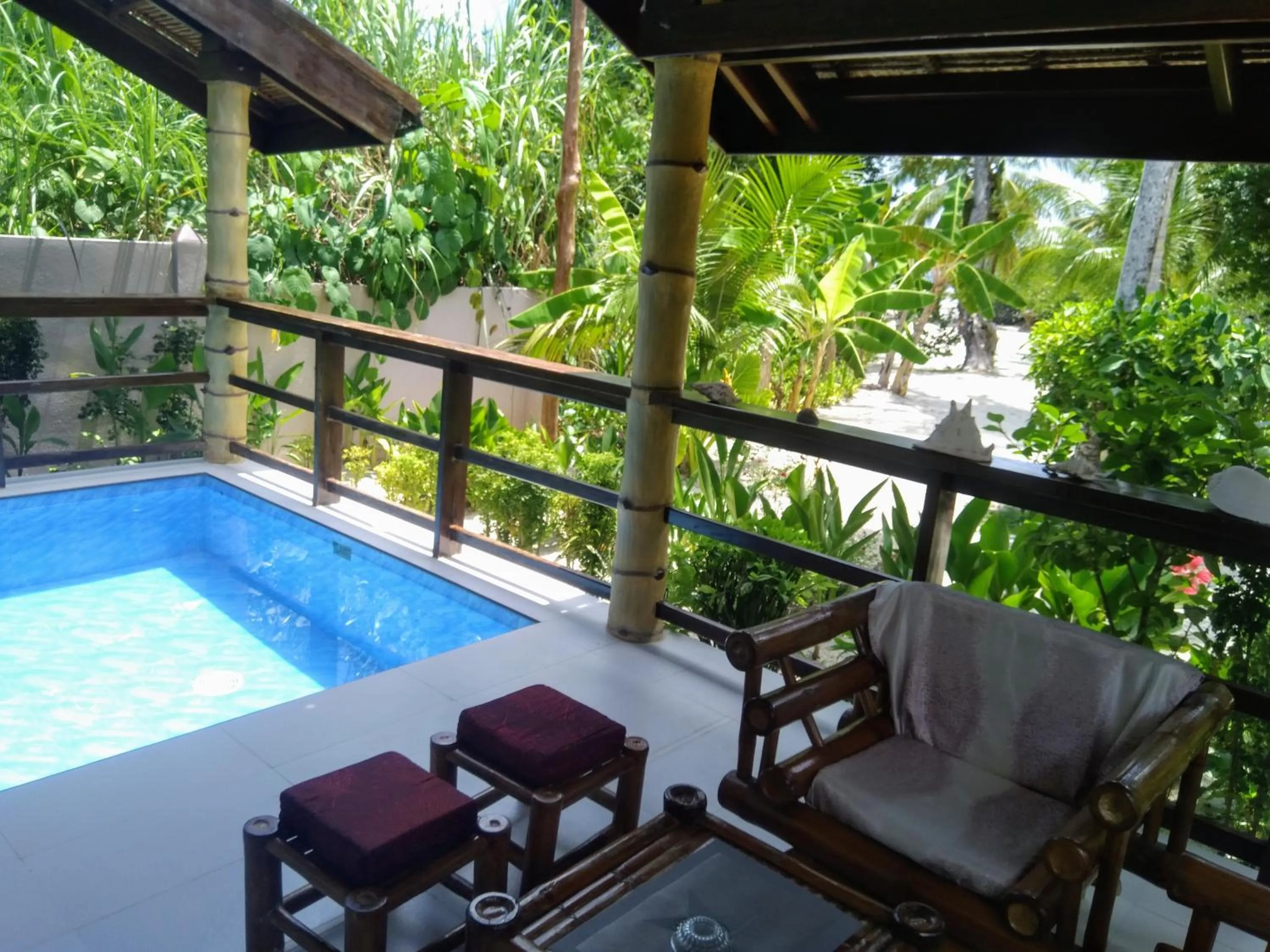 Balcony/Terrace in Siargao Sunset Bay Beach Villas