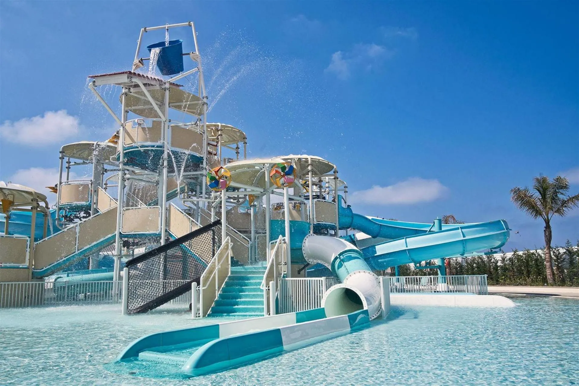 Aqua park in Mare Ayia Napa