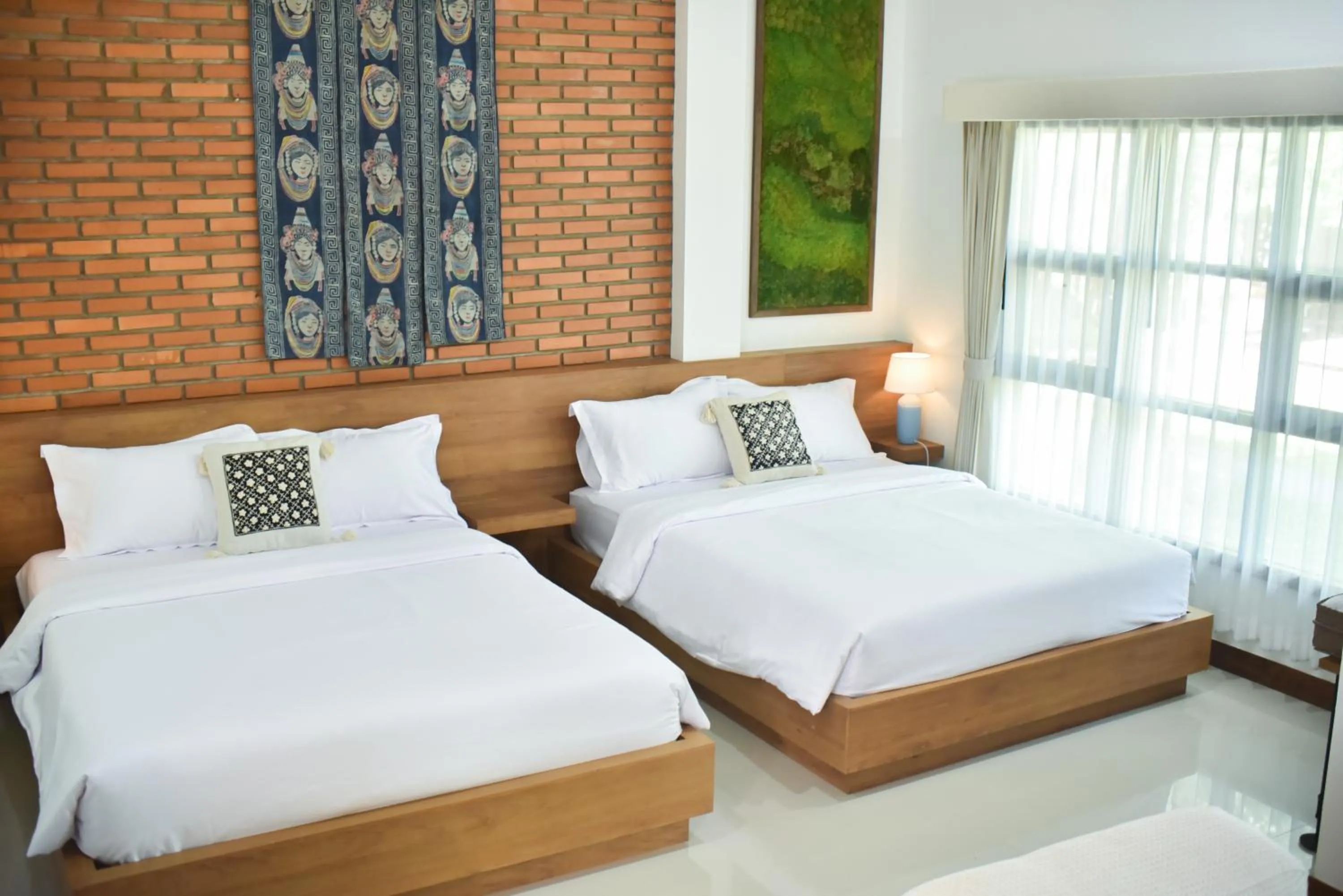 Bed in Tai Resort
