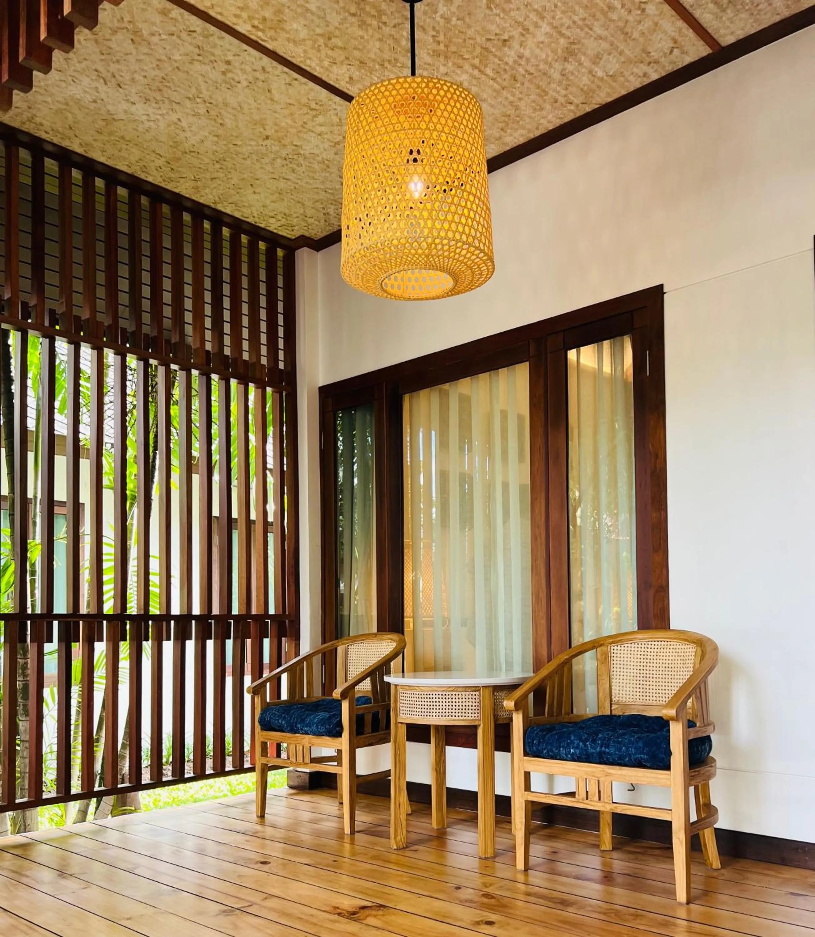 Seating area in Tai Resort