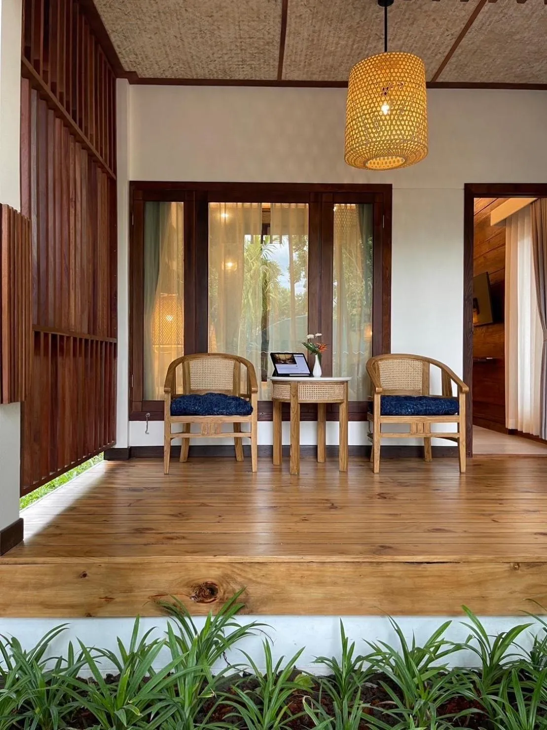 Seating area in Tai Resort