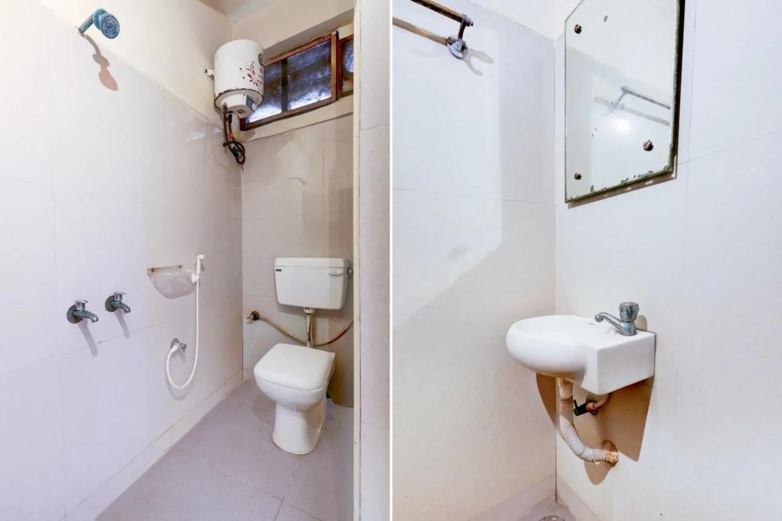 Bathroom in Hotel O Akshaya Enikepadu