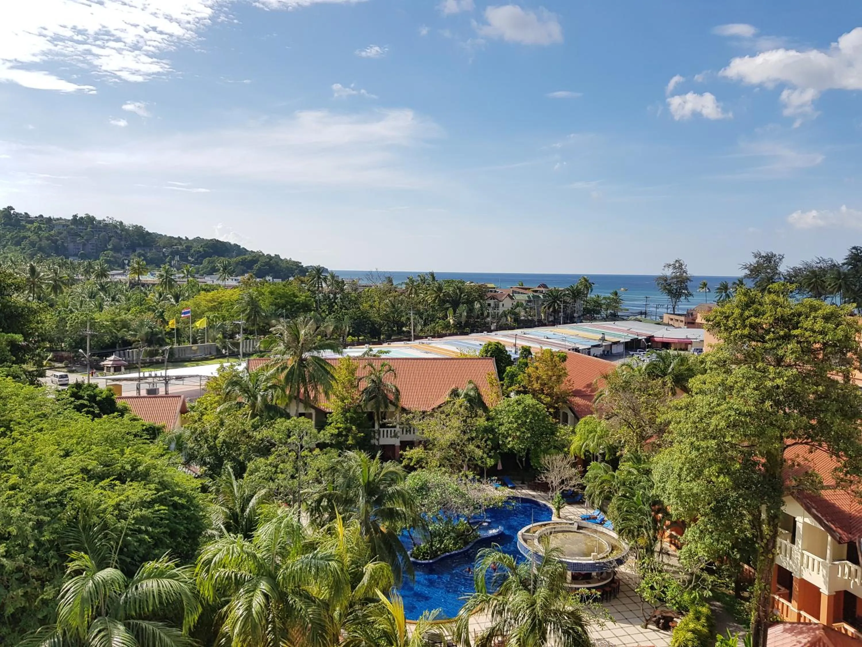 Sea view in Paripas Patong Resort