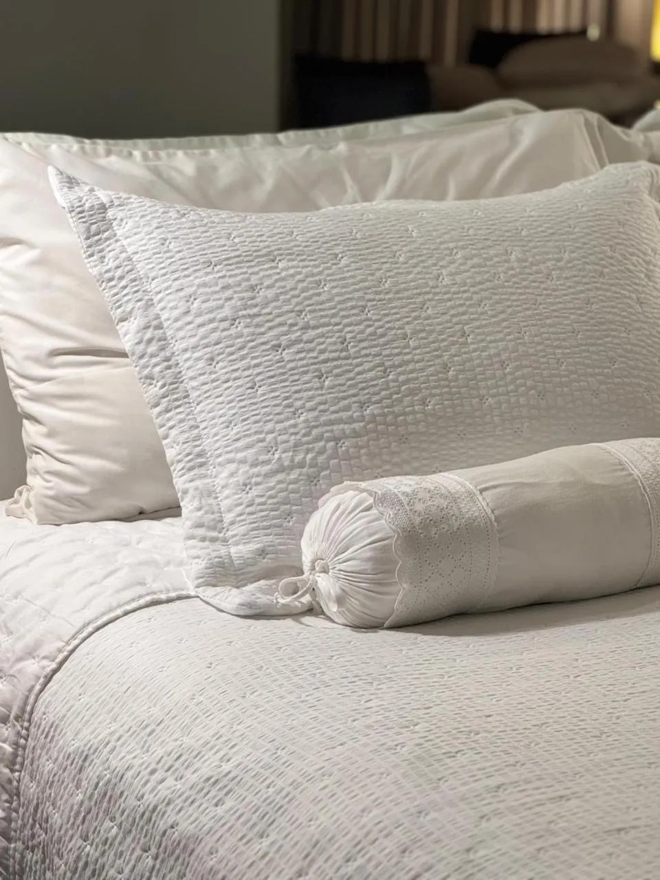 Bed in Ouro Cerrado Palace Hotel