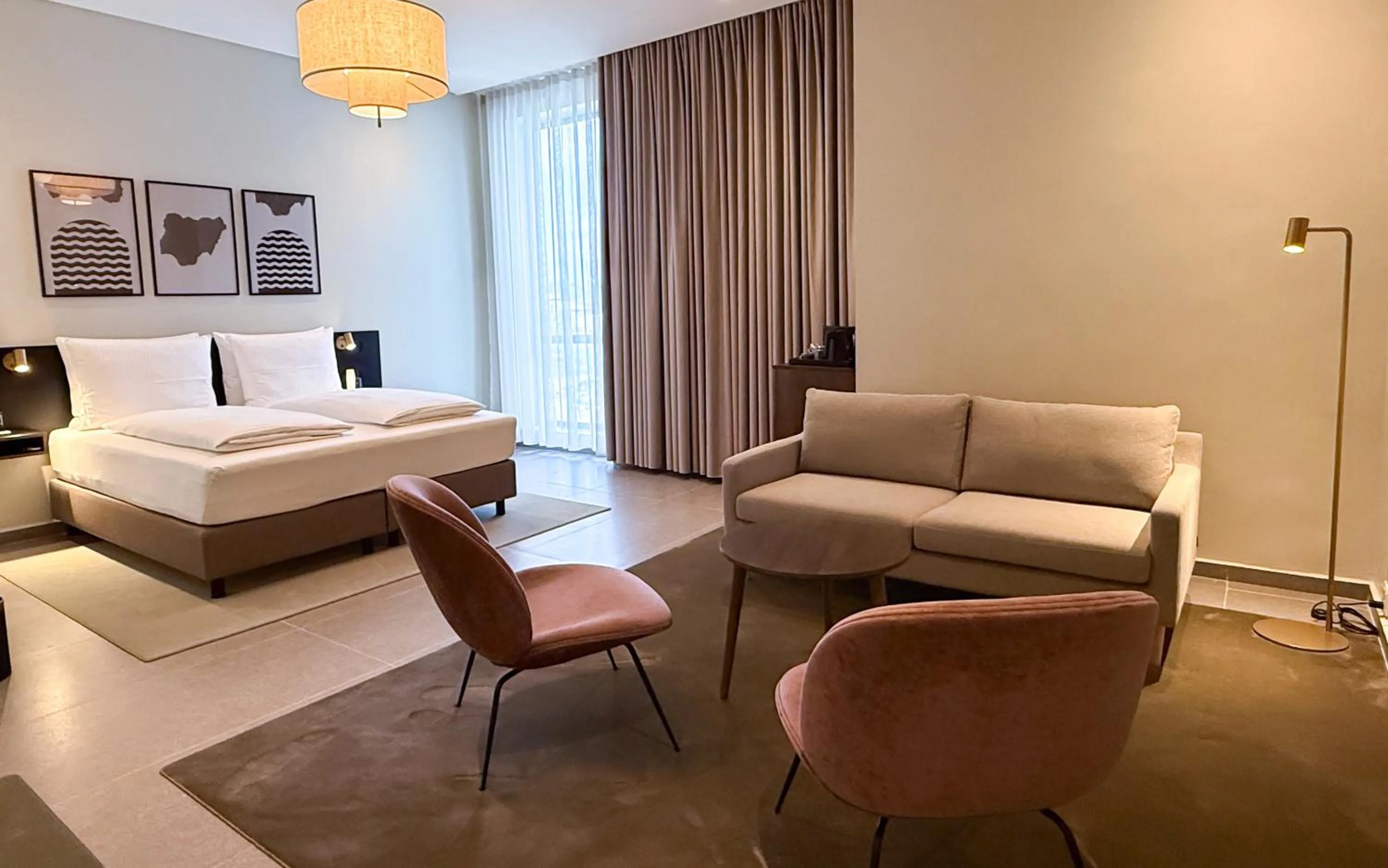 Bed in The Nordic Abuja