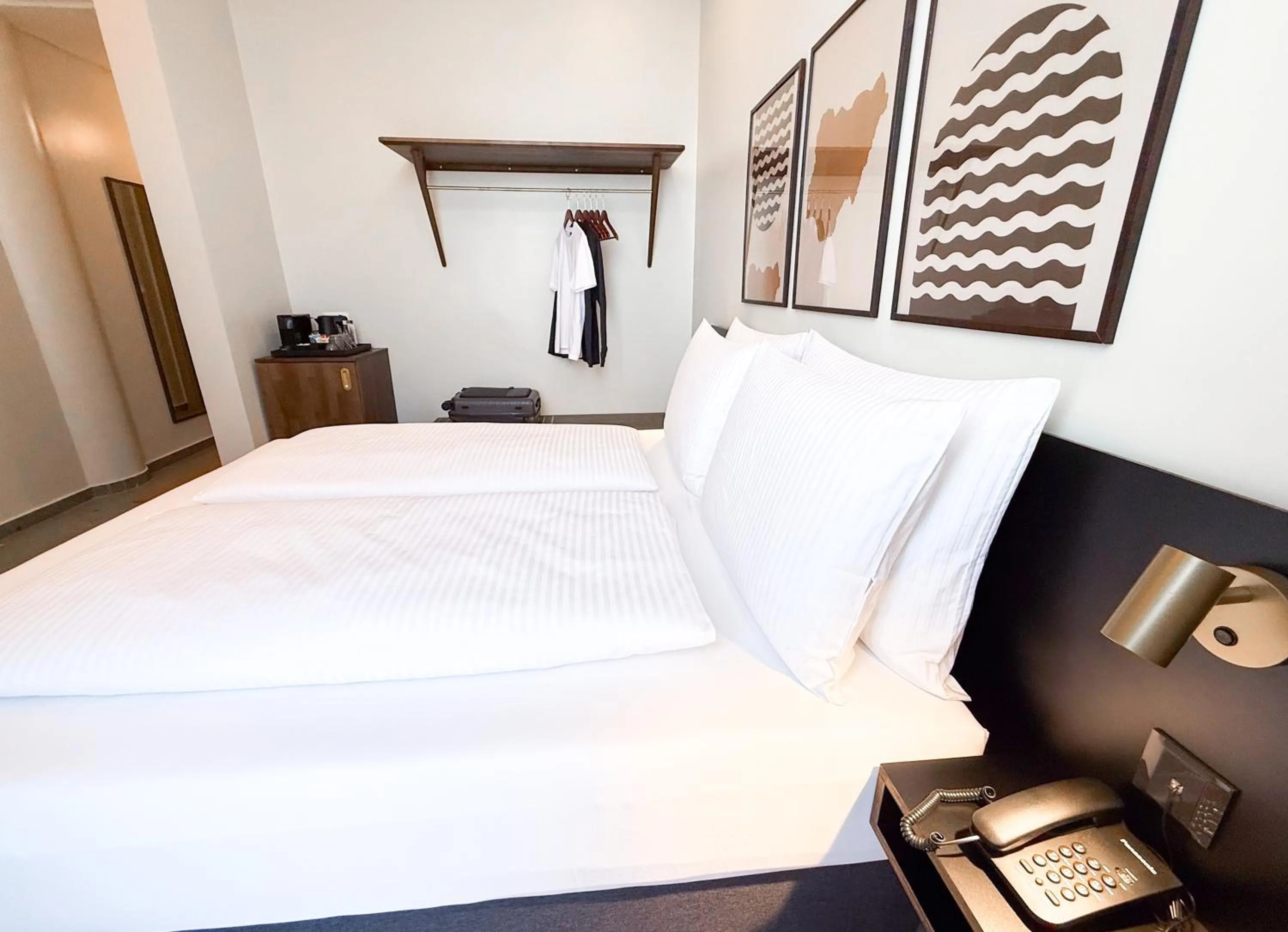 Bedroom, Bed in The Nordic Abuja