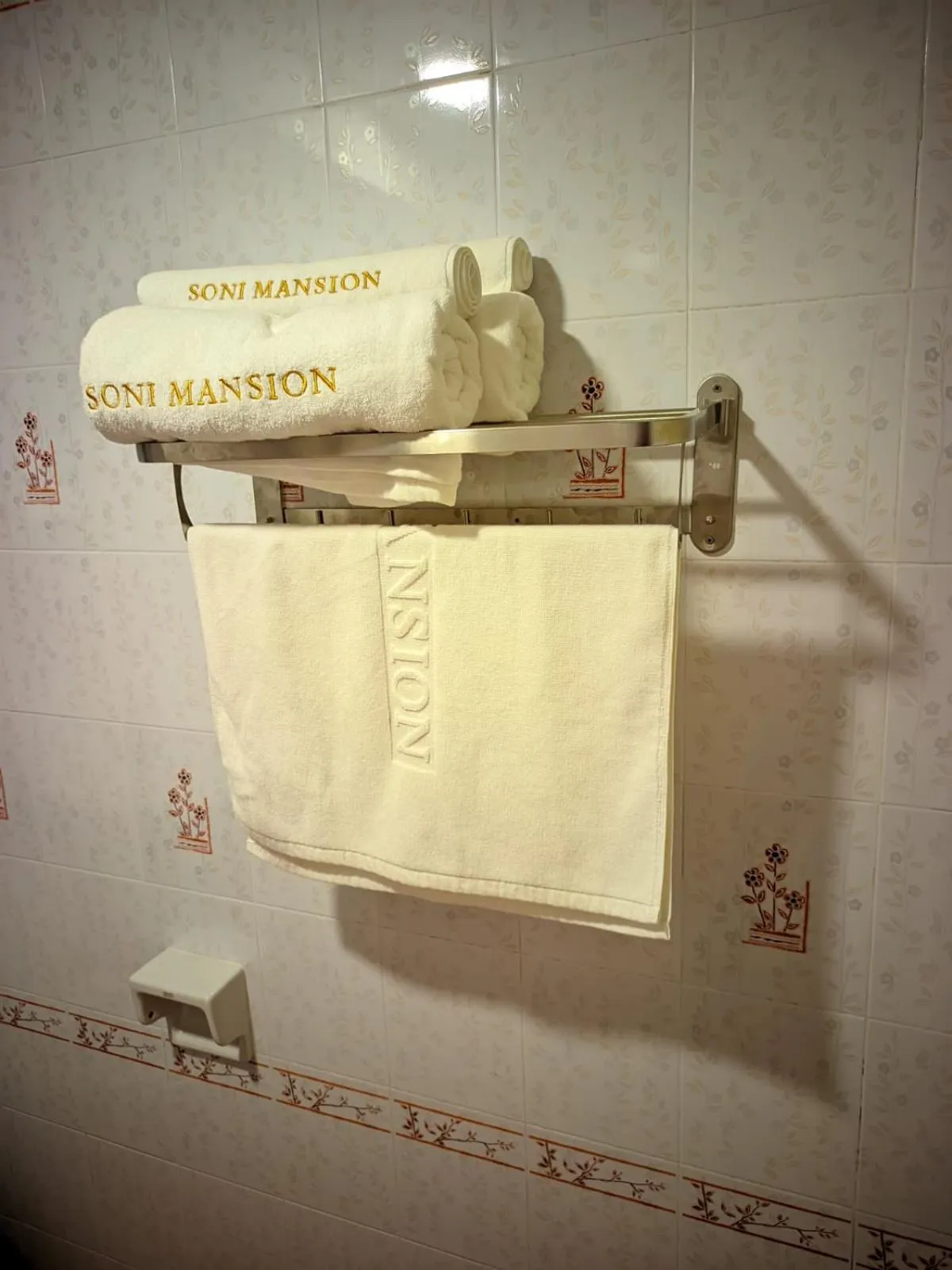 Bathroom in Hotel Soni Mansion Pratunam