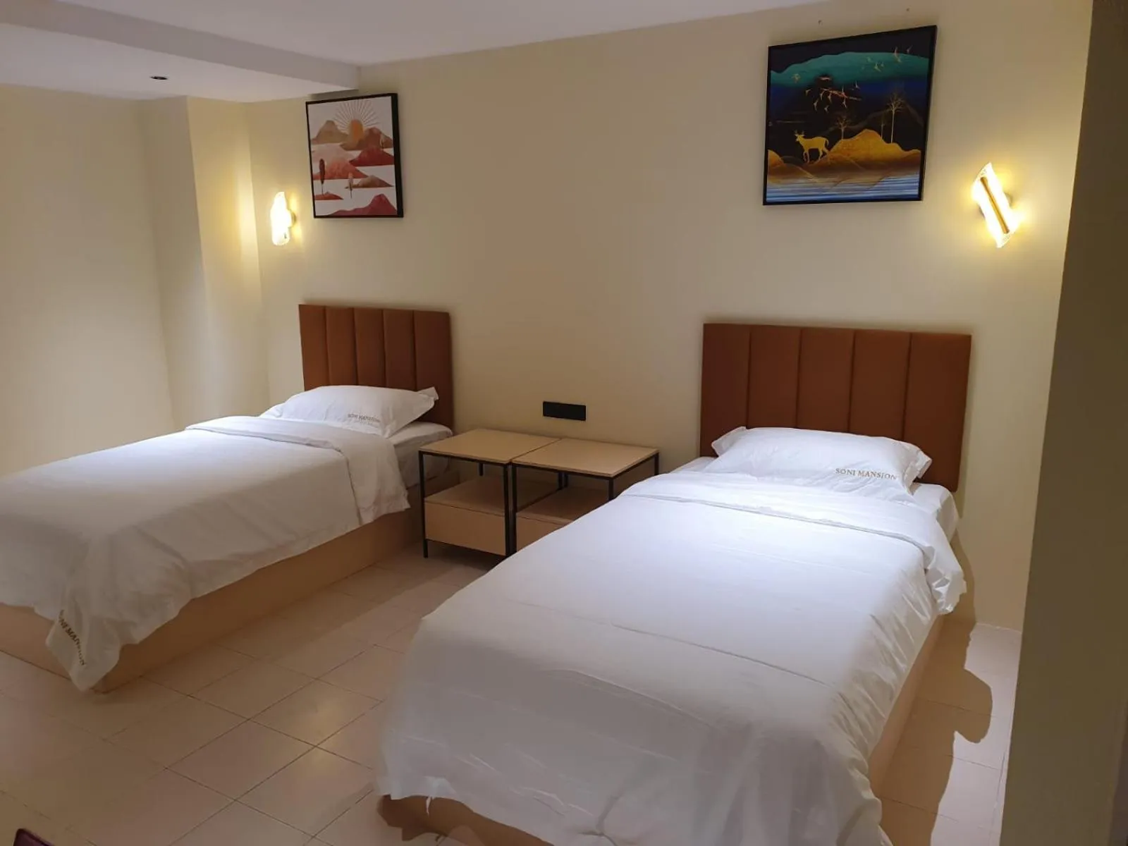 Bedroom, Bed in Hotel Soni Mansion Pratunam