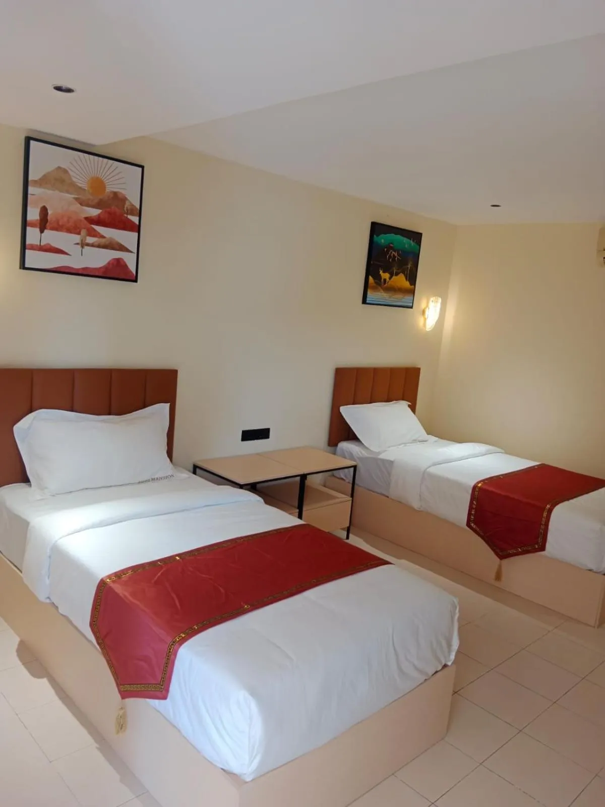 Bed in Hotel Soni Mansion Pratunam