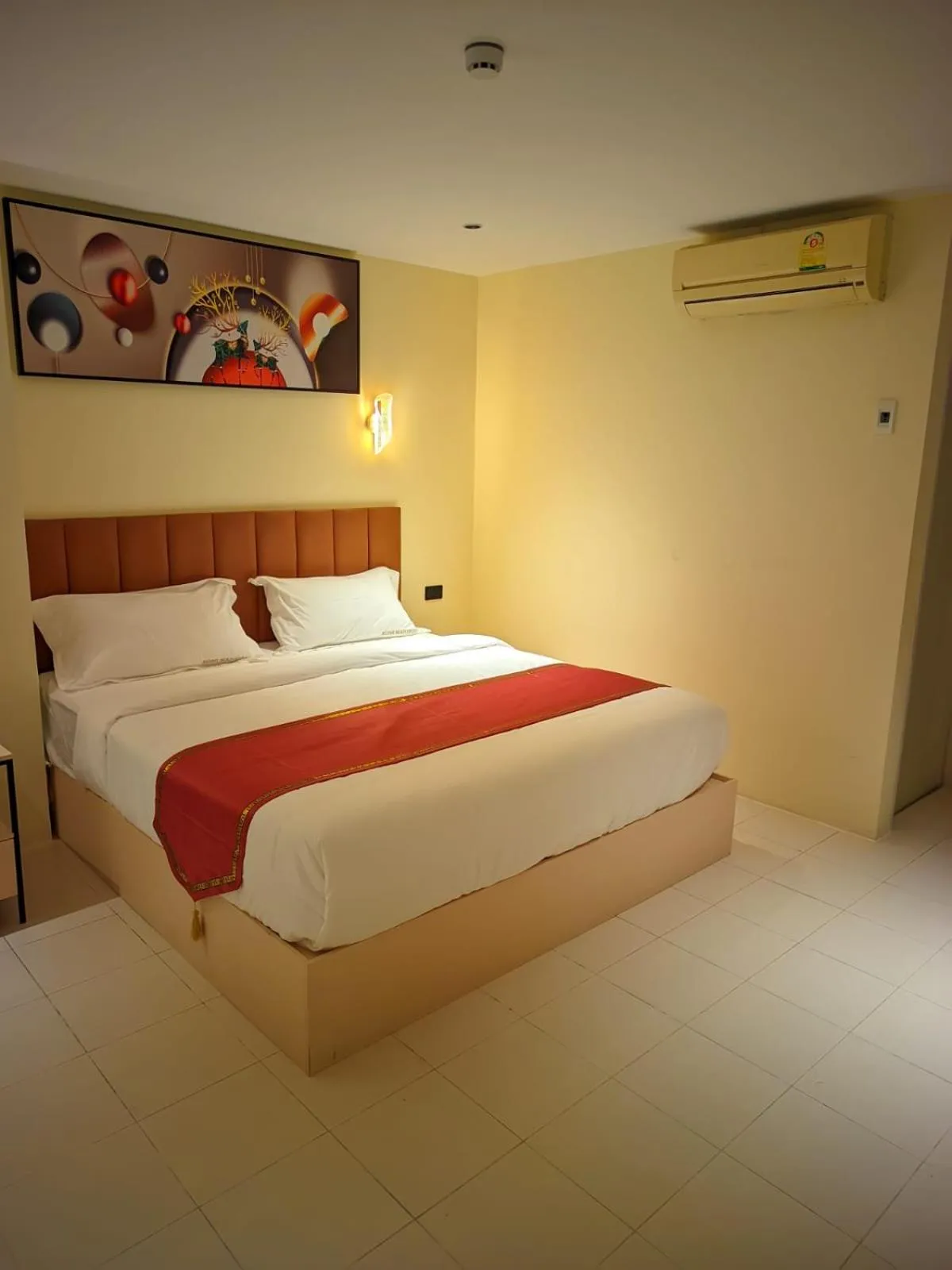 Bed in Hotel Soni Mansion Pratunam