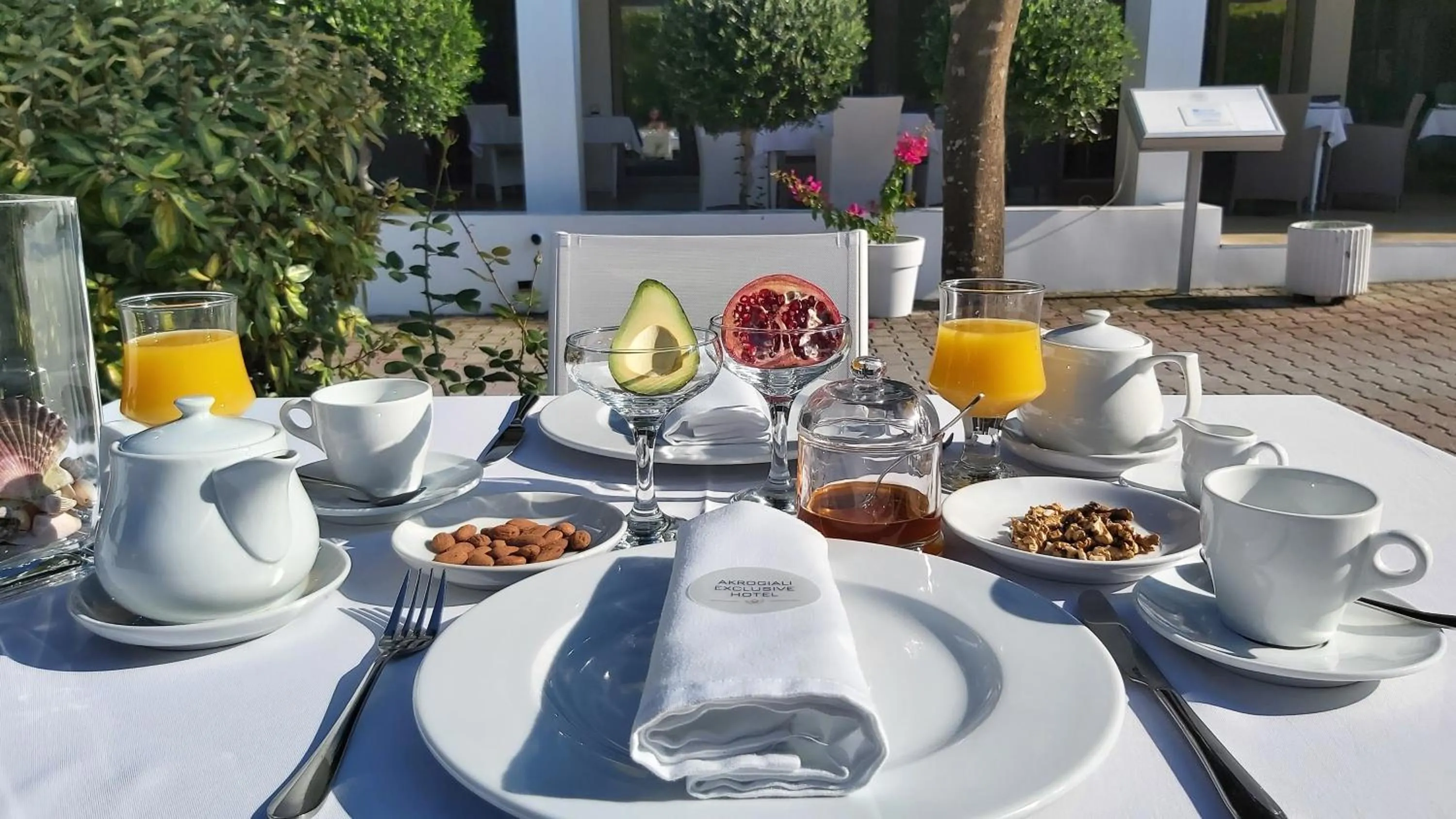 Breakfast in Akrogiali Exclusive Hotel (Adults Only)