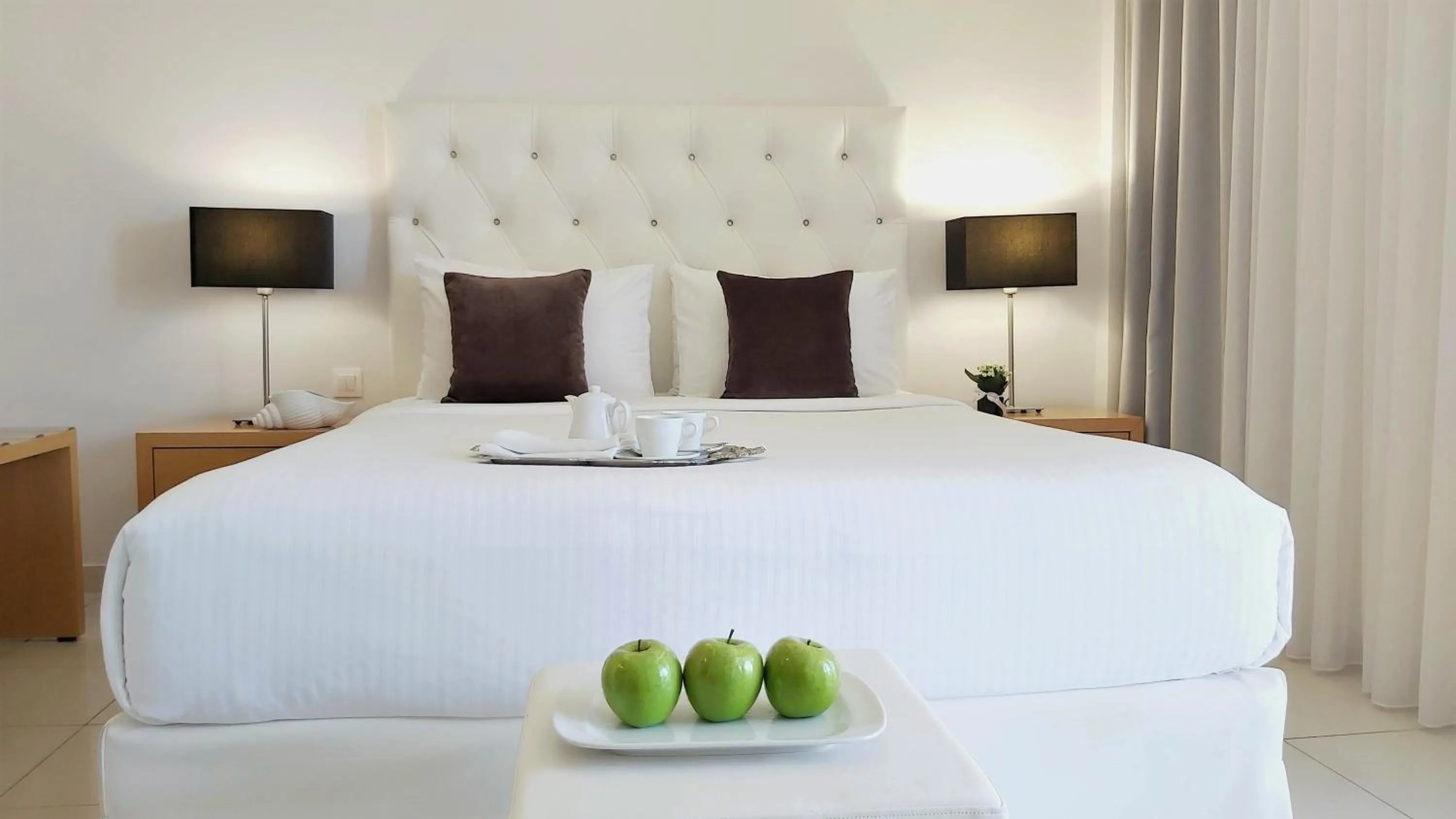 Bedroom, Bed in Akrogiali Exclusive Hotel (Adults Only)