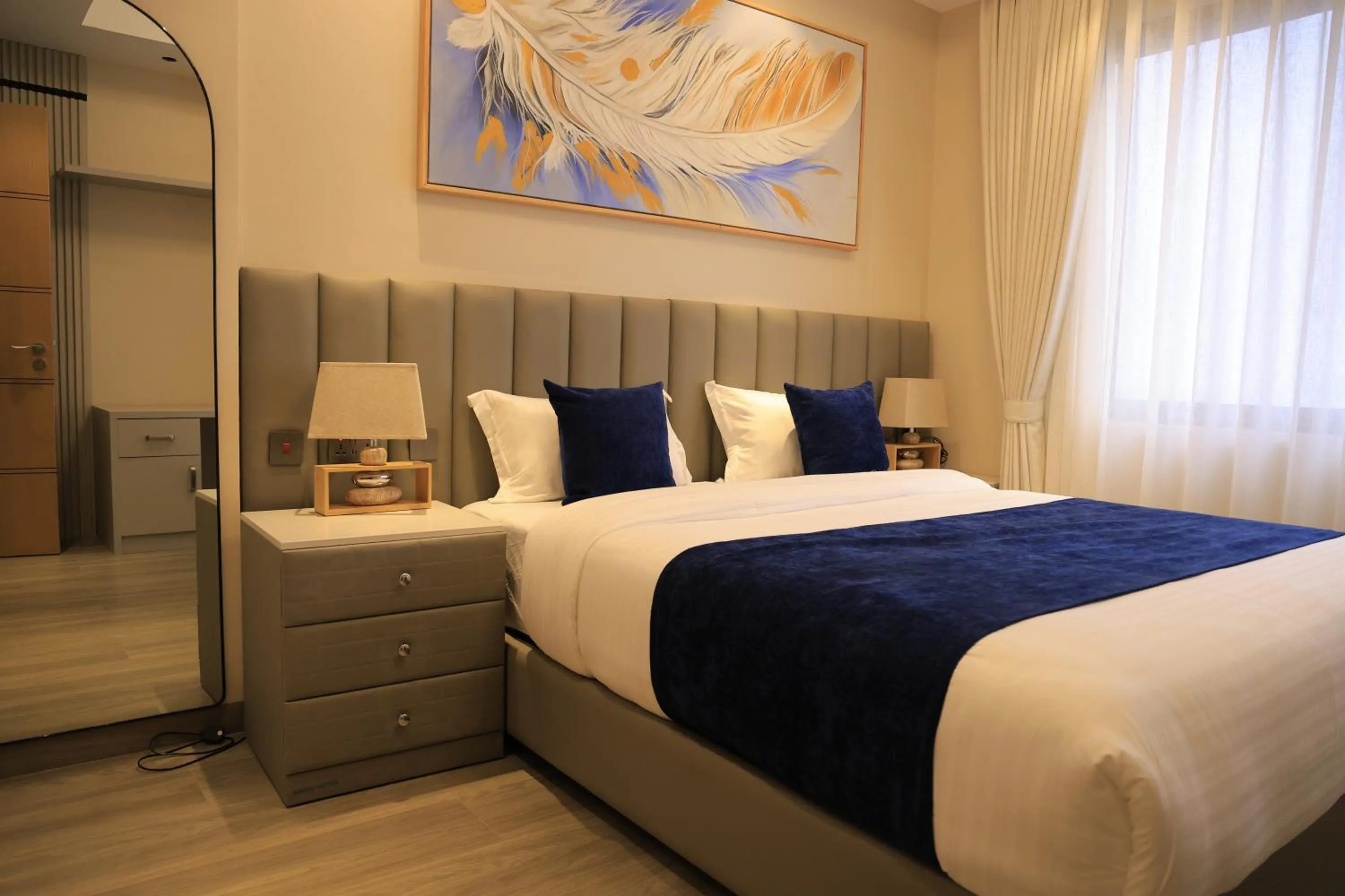 Bed in Abrish Hotel and Apartment